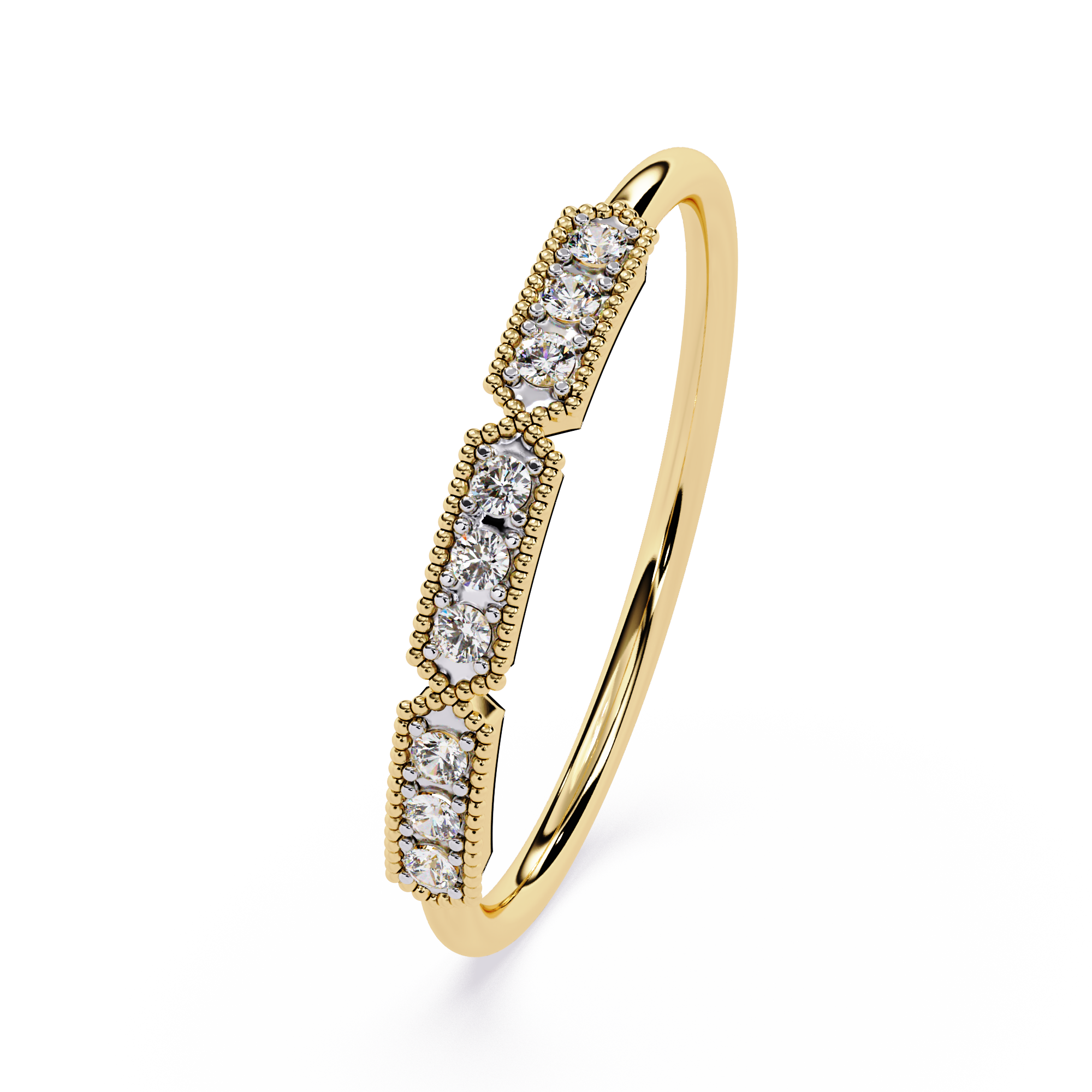 Lab Grown Diamond Vintage Inspired Ring