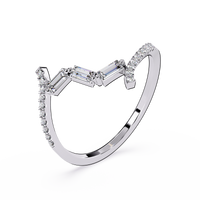Lab Grown Diamond Spiral Ring