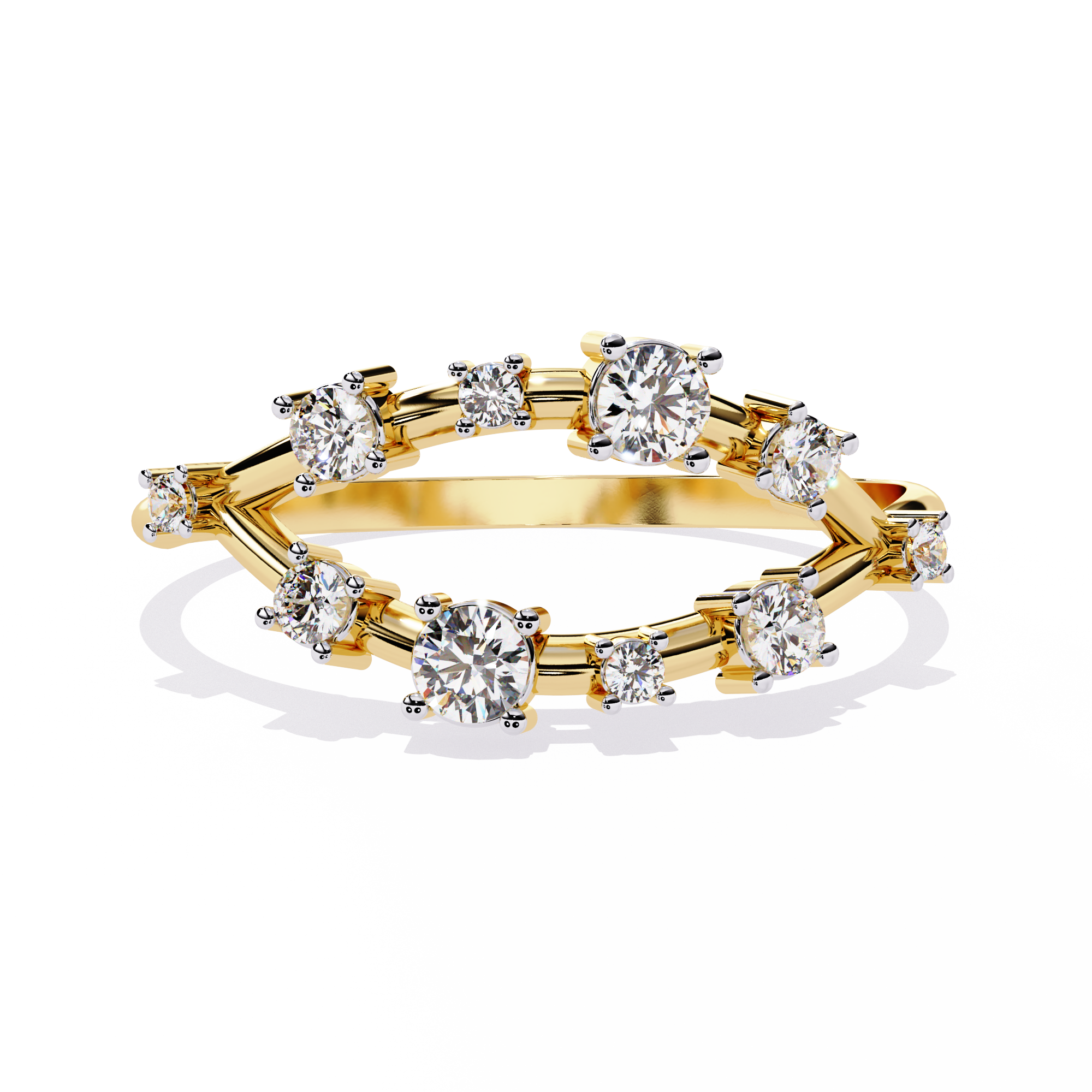 Multi-Stone Lab Grown Diamond Ring