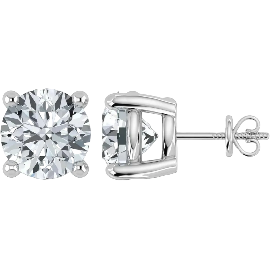 Aros con diamantes cultivados en laboratorio (4 y 5 ct)