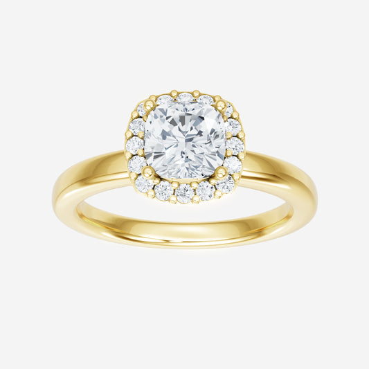 Cushion Elegant Promise Ring