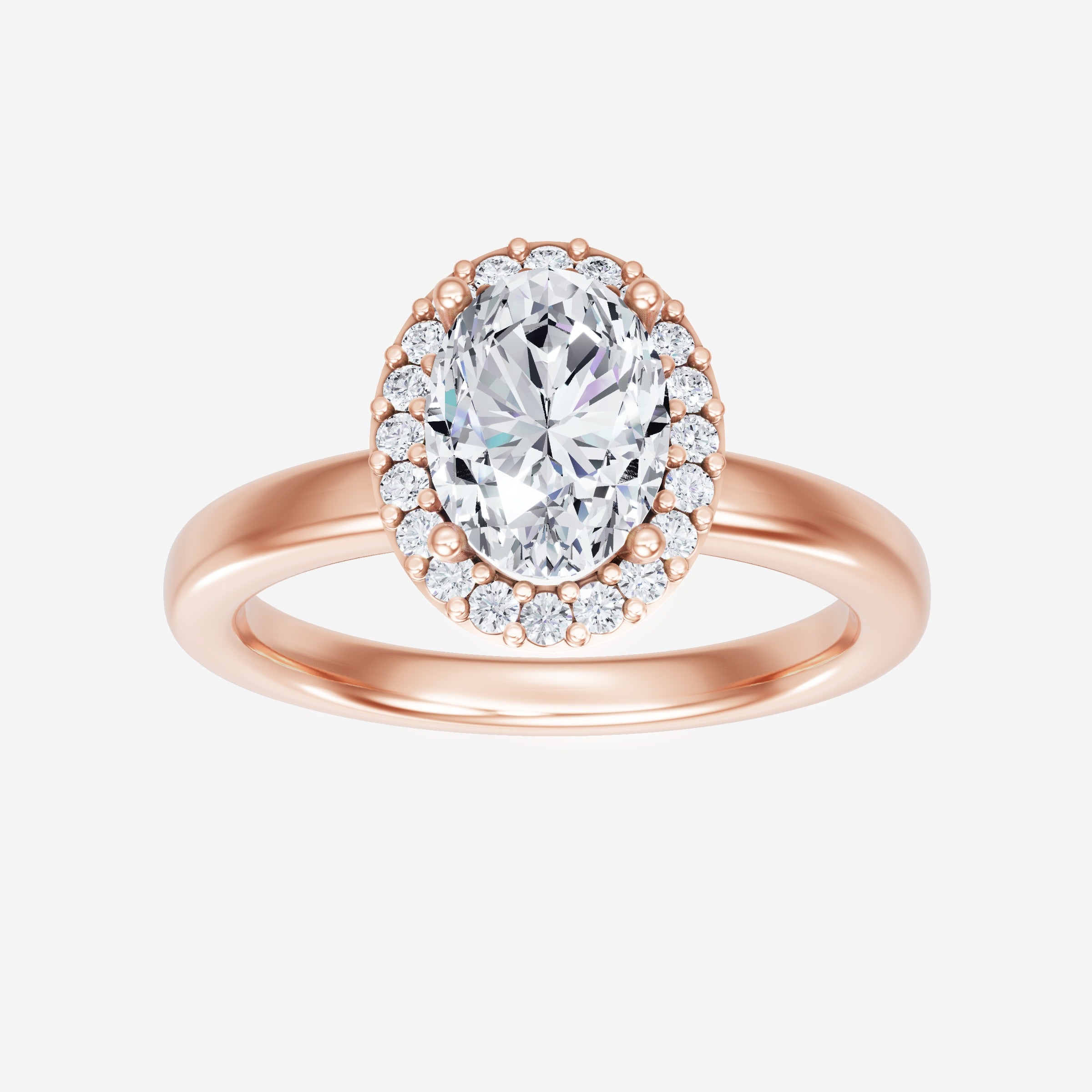 Oval Brilliant Splendor Ring