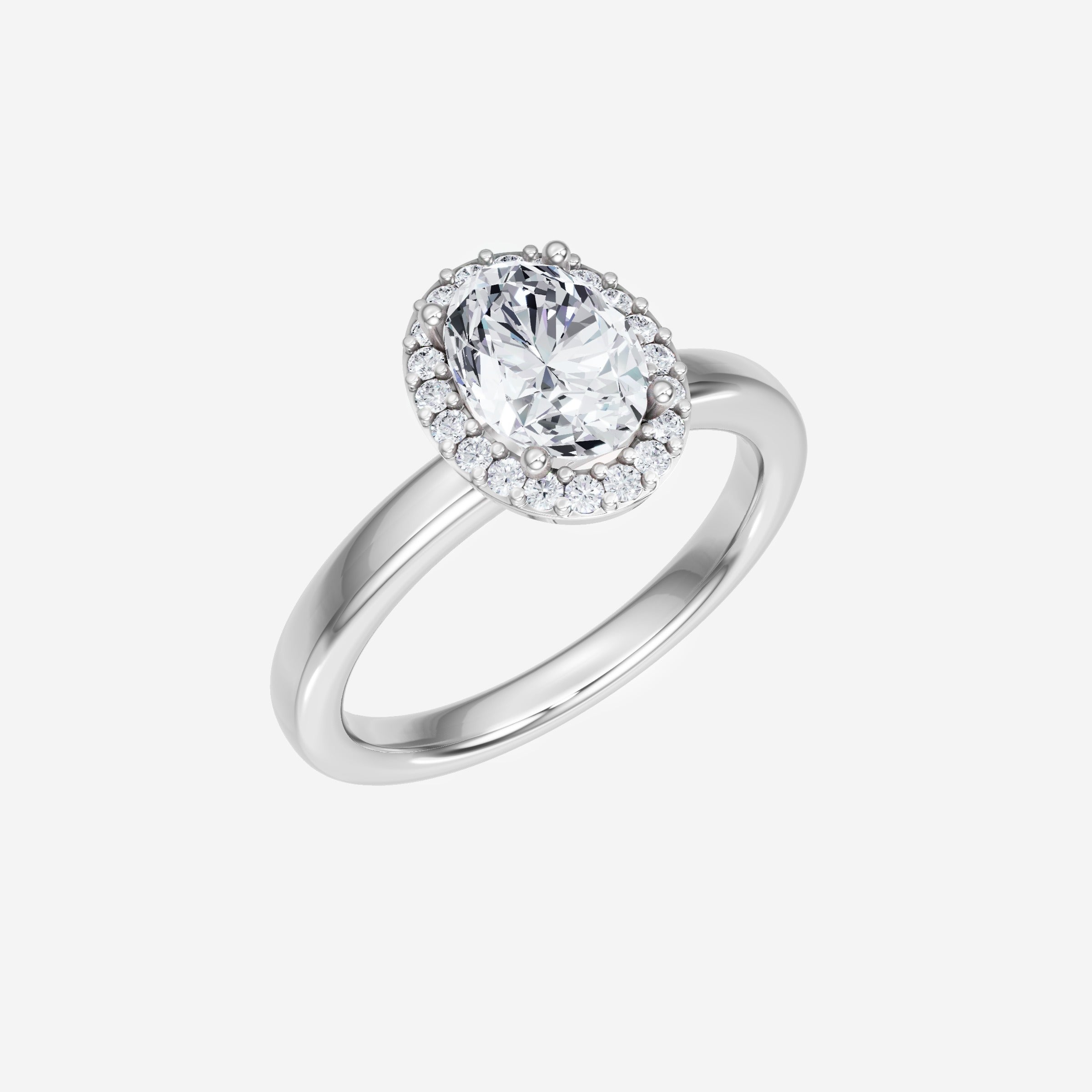 Oval Brilliant Splendor Ring