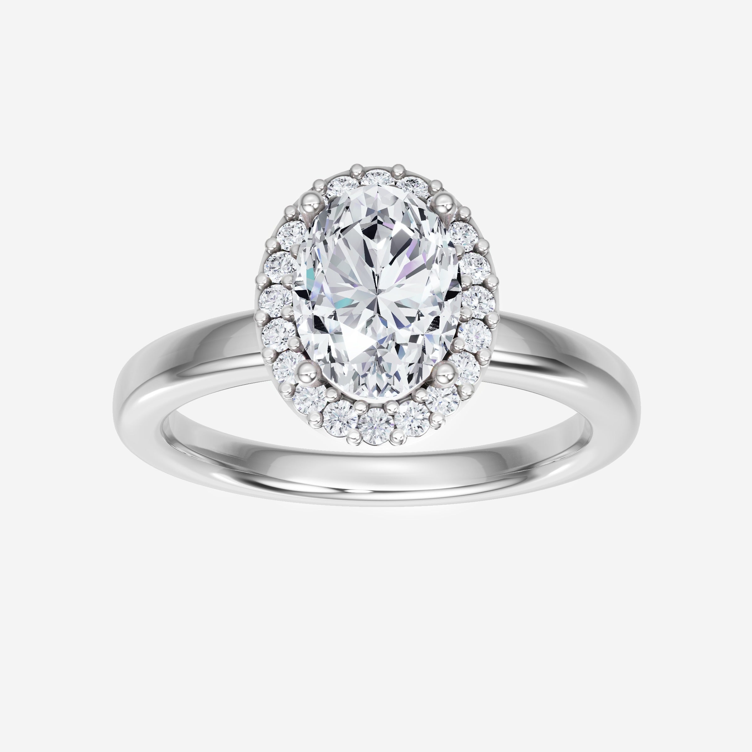 Oval Brilliant Splendor Ring
