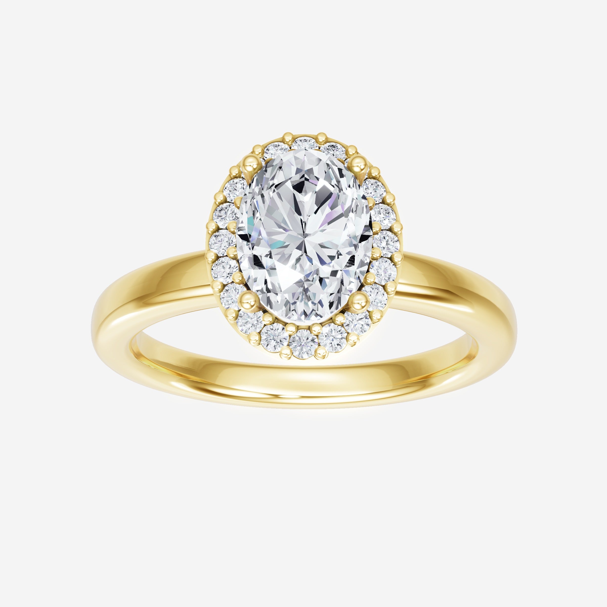 Oval Brilliant Splendor Ring