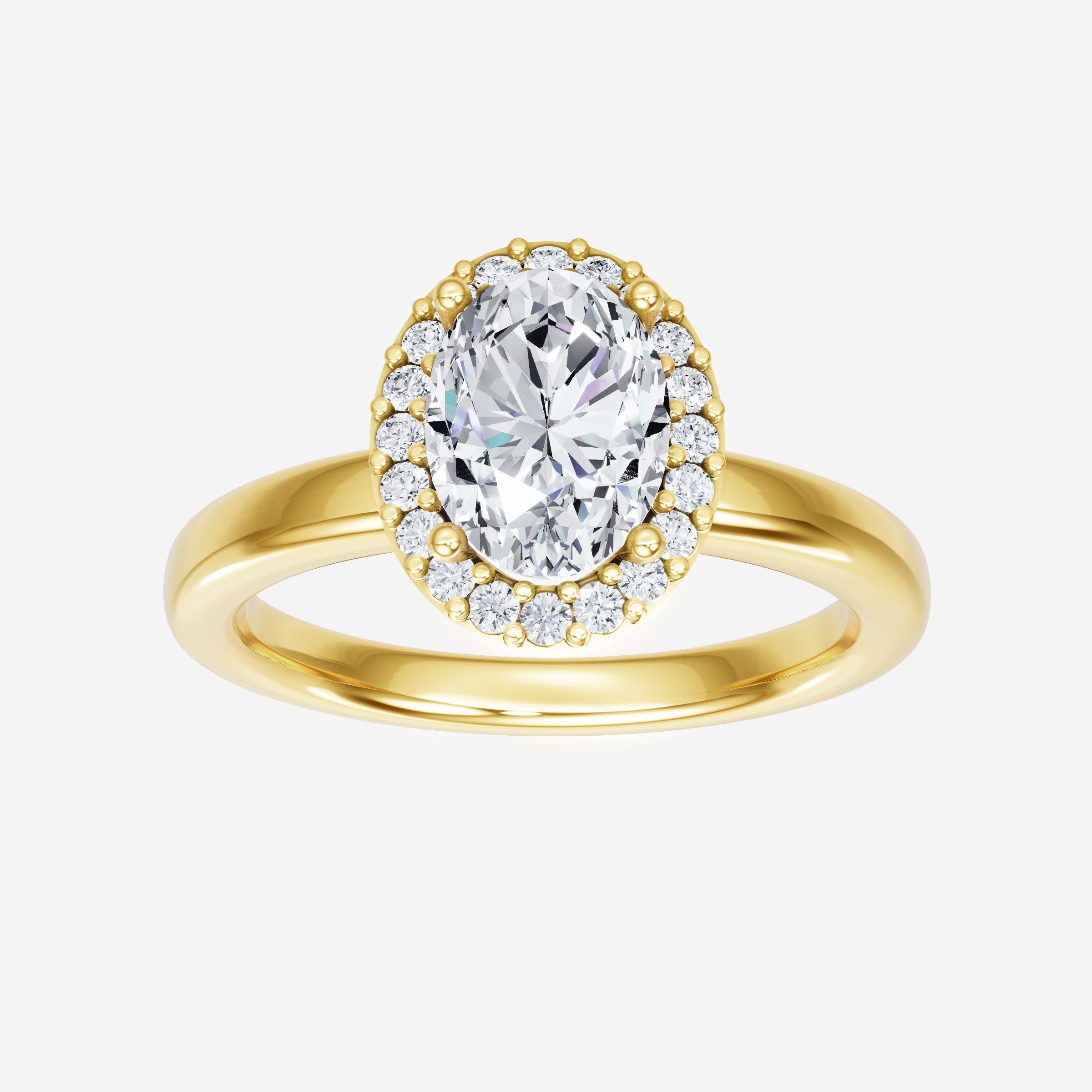 Oval Brilliant Splendor Ring