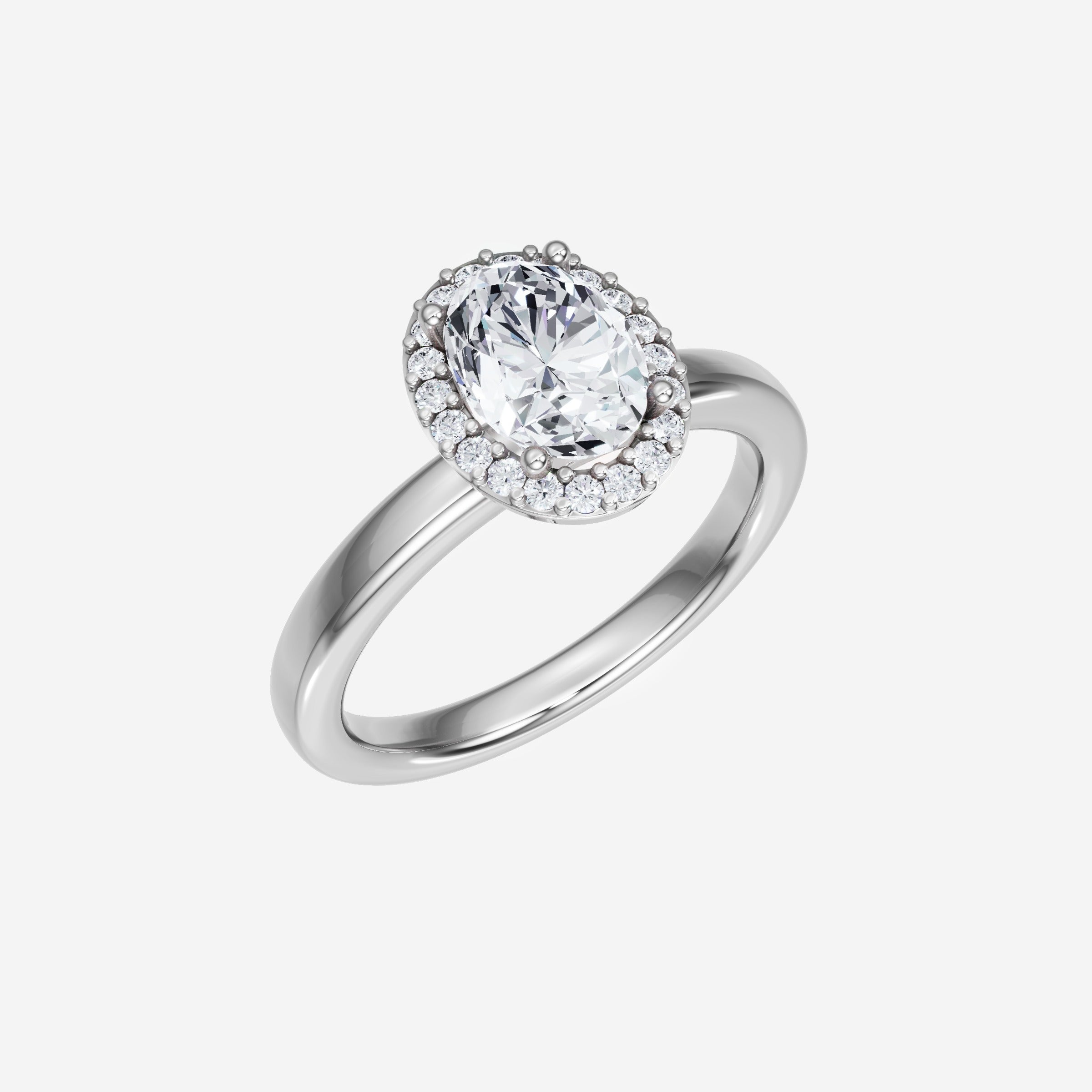 Oval Brilliant Splendor Ring