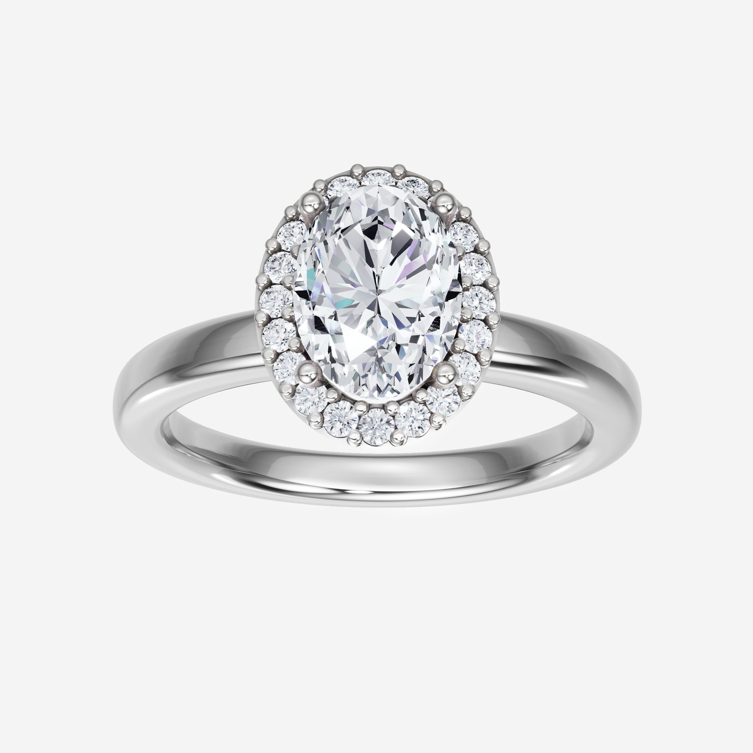 Oval Brilliant Splendor Ring