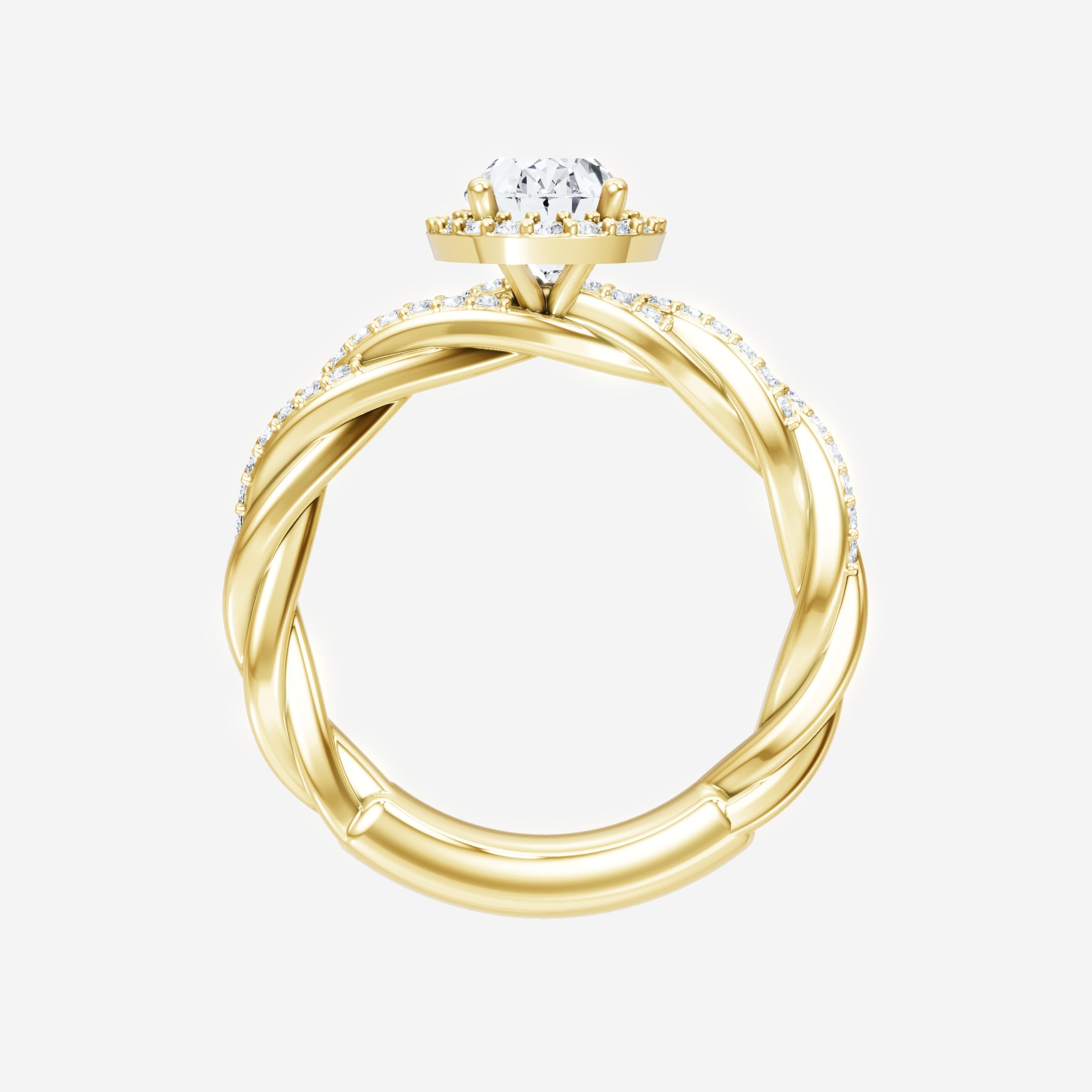 Oval Brilliant Splendor Ring