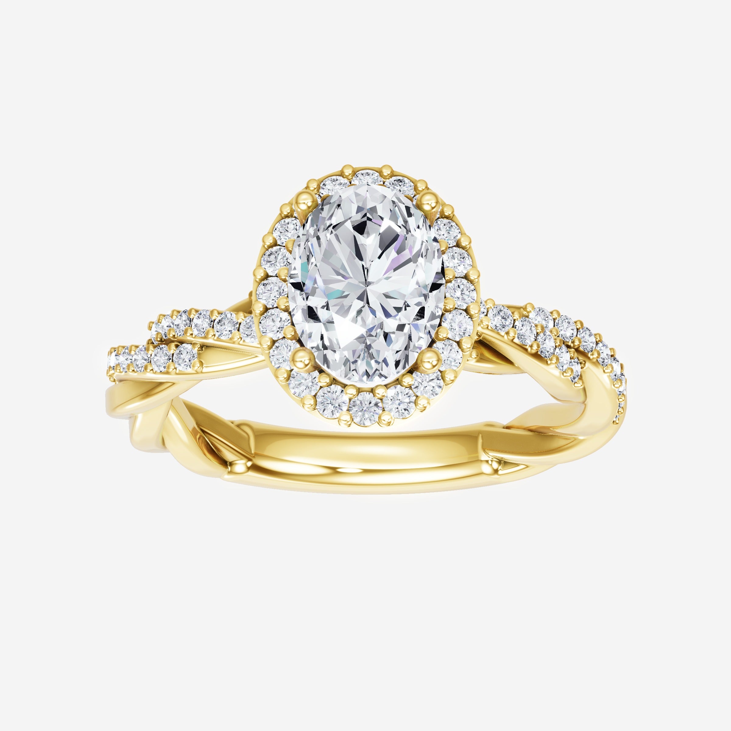 Oval Brilliant Splendor Ring