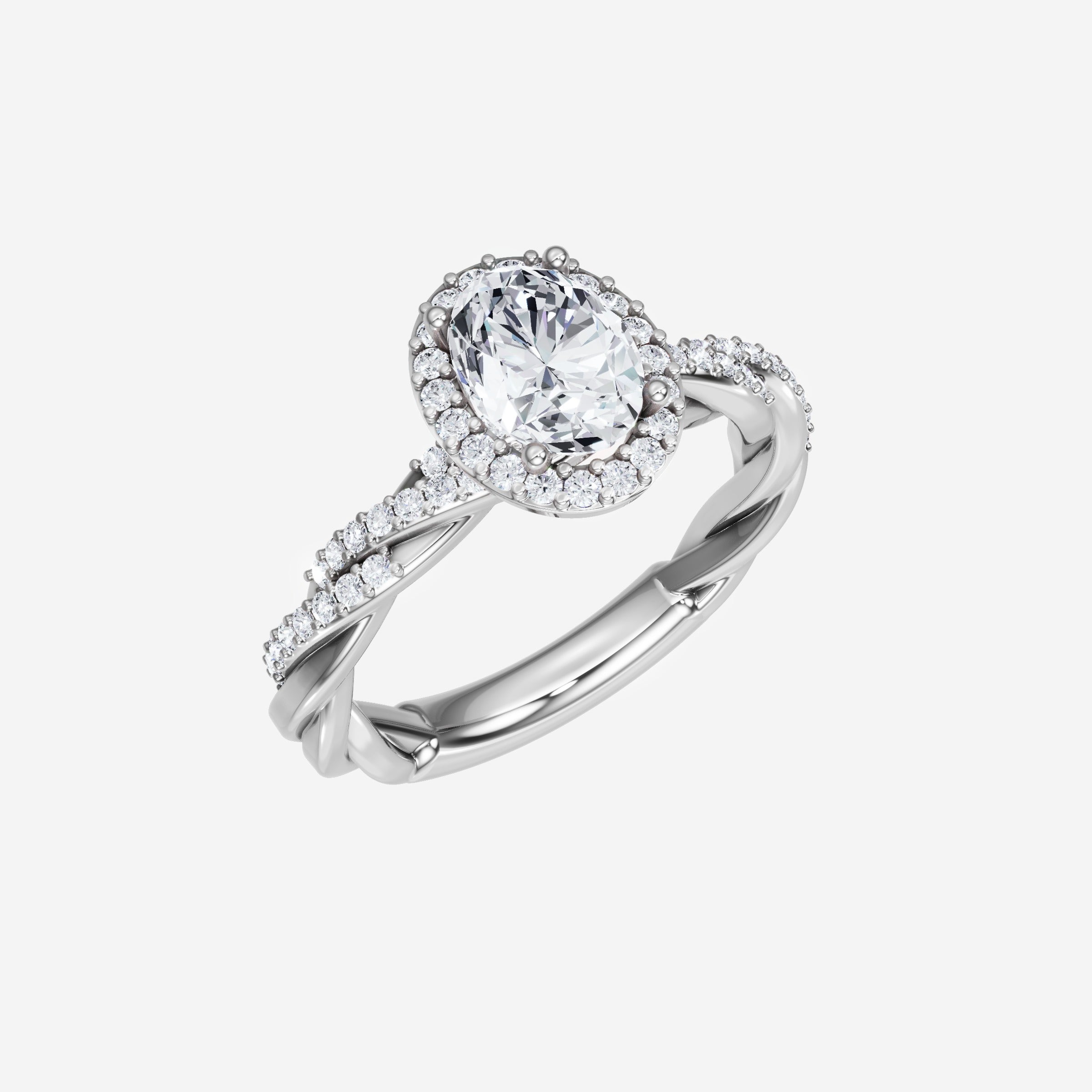 Oval Brilliant Splendor Ring