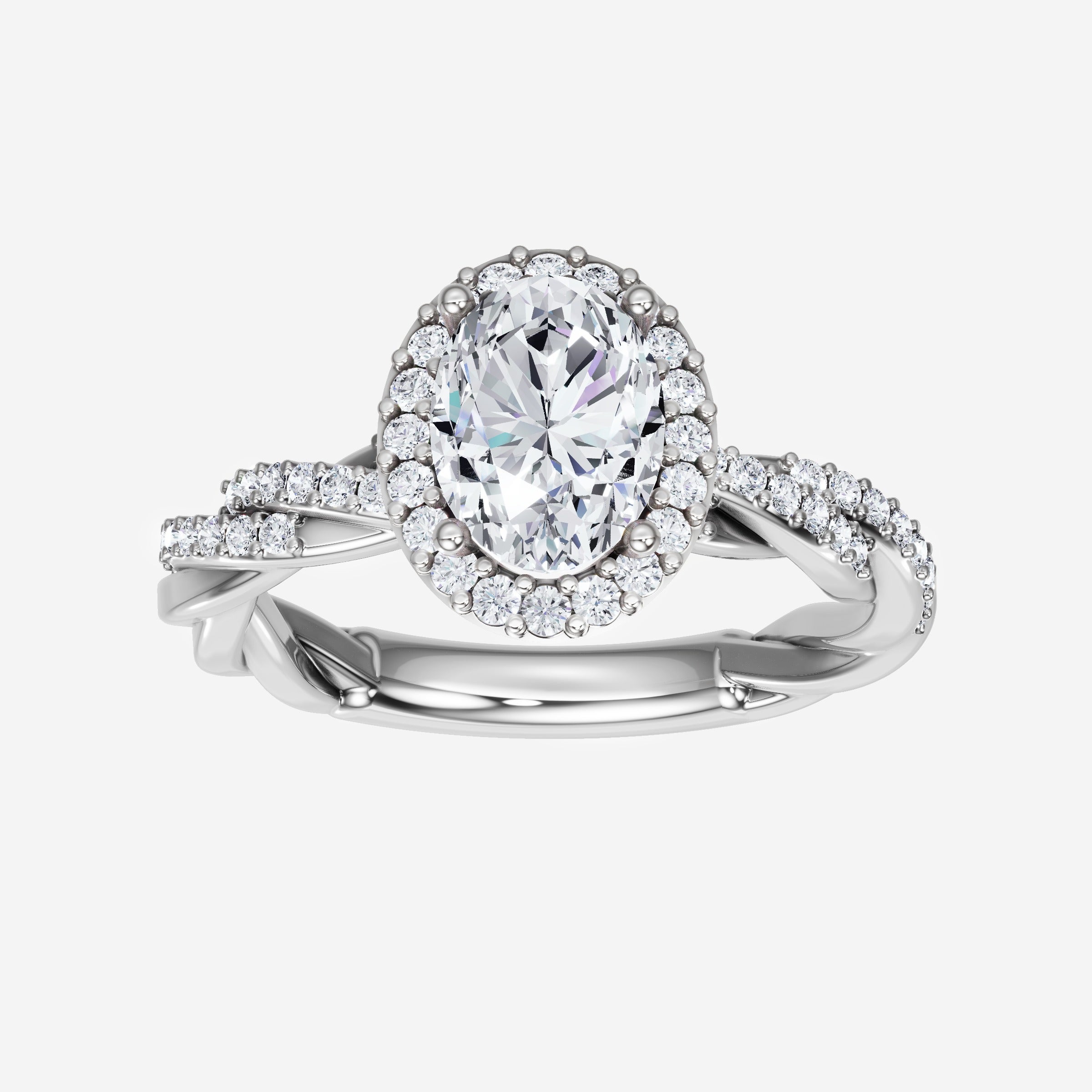 Oval Brilliant Splendor Ring