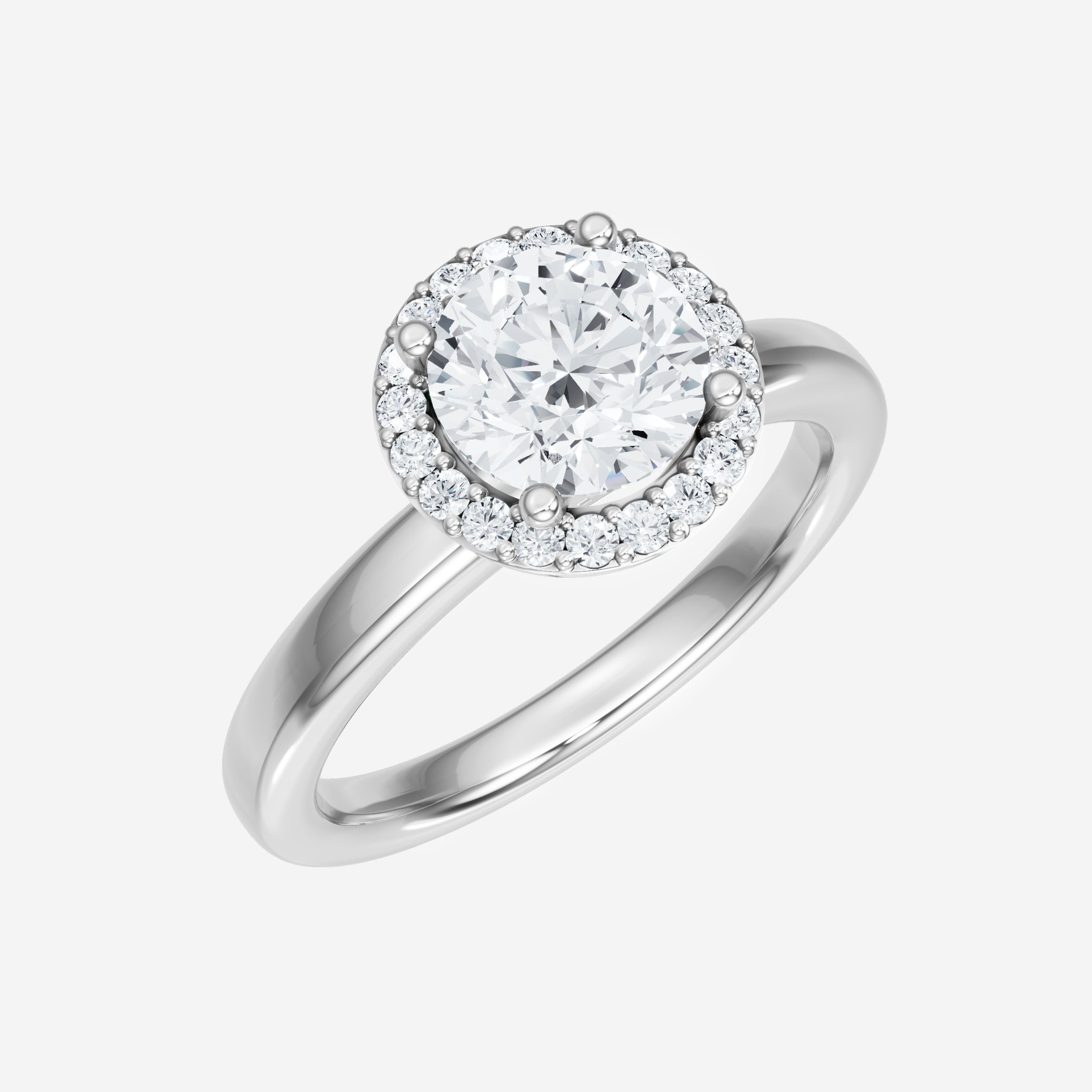 Round Brilliant Splendor Ring
