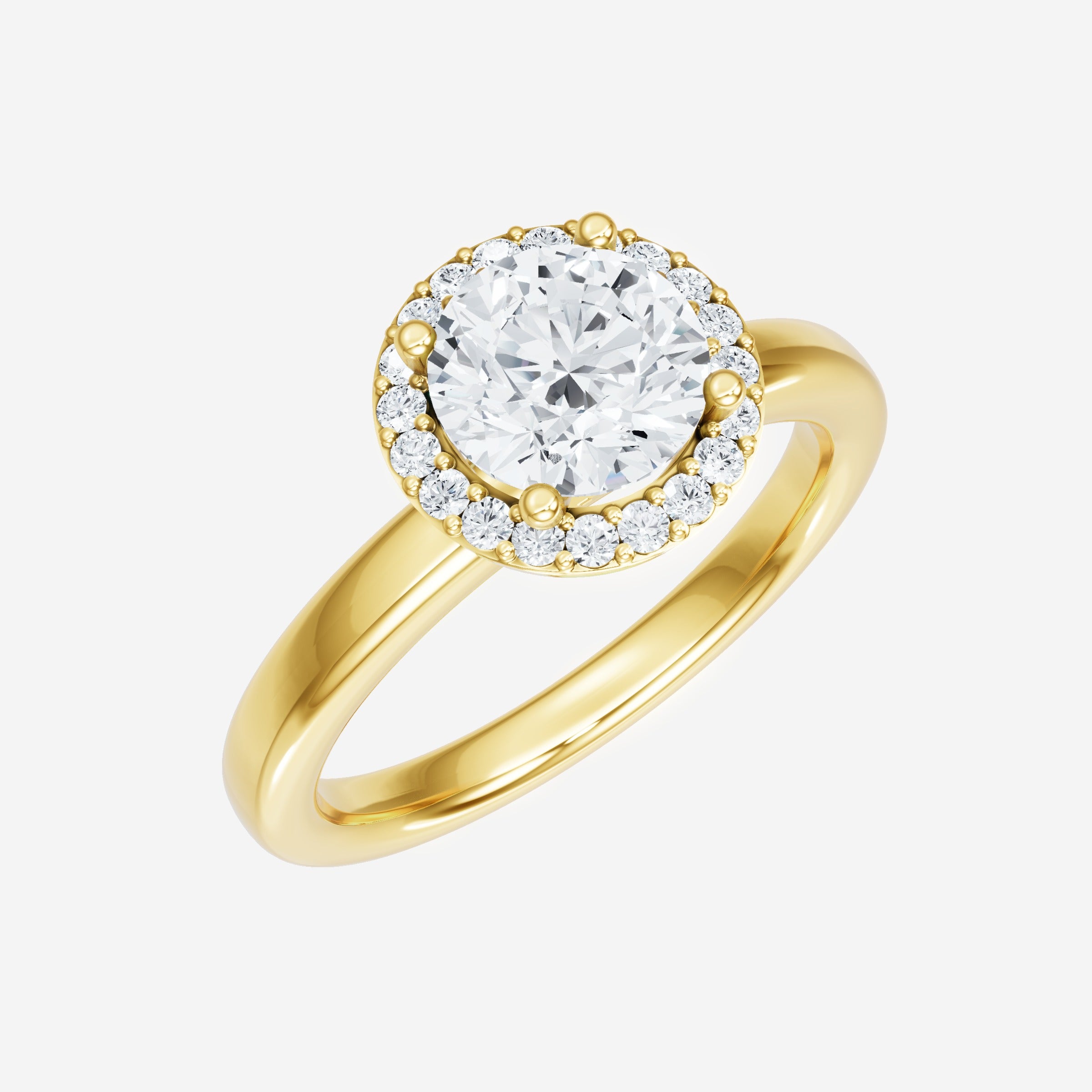 Round Brilliant Splendor Ring
