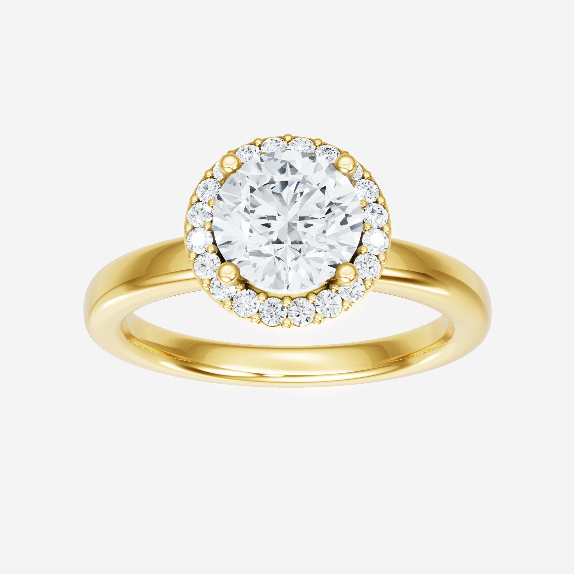 Round Brilliant Splendor Ring