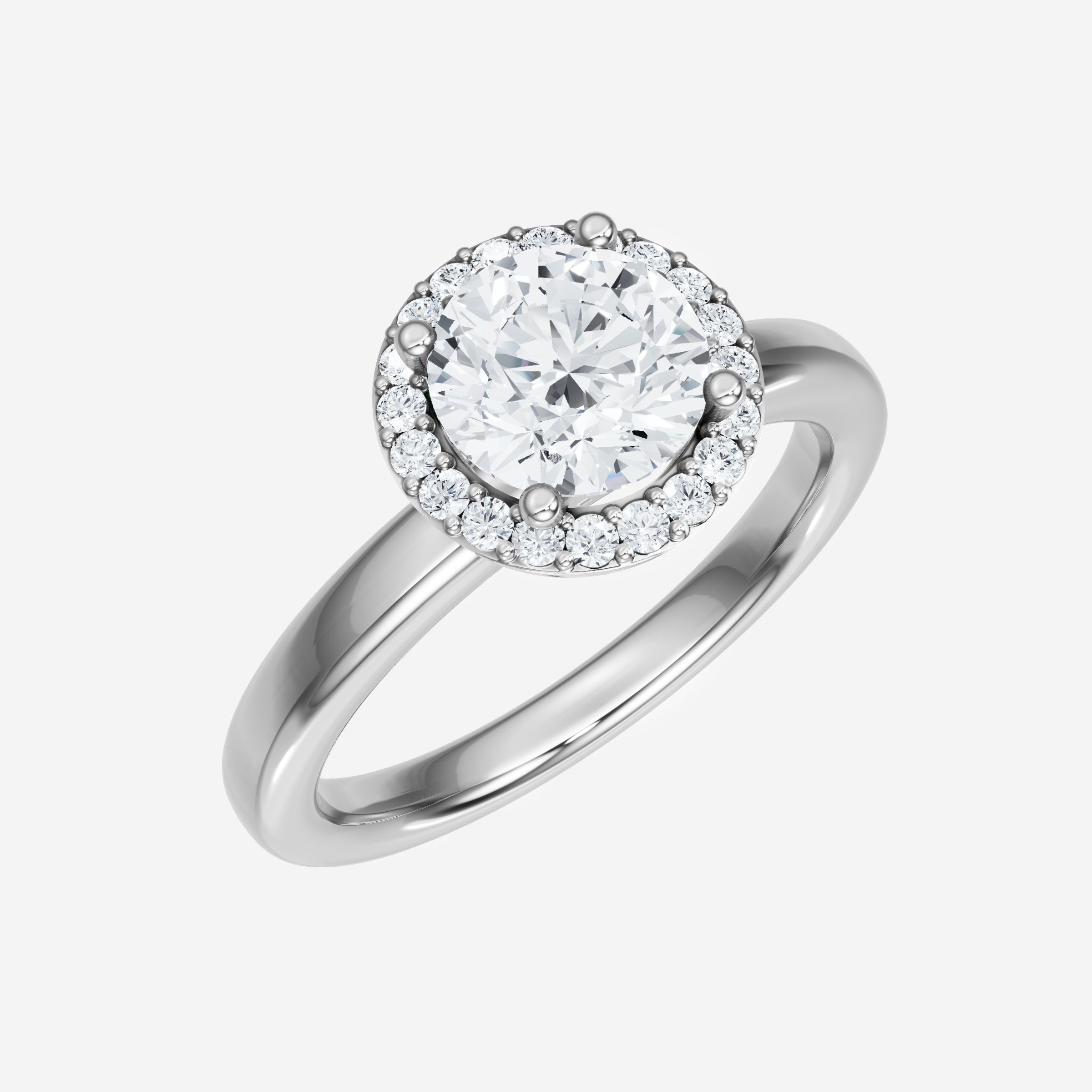 Round Brilliant Splendor Ring
