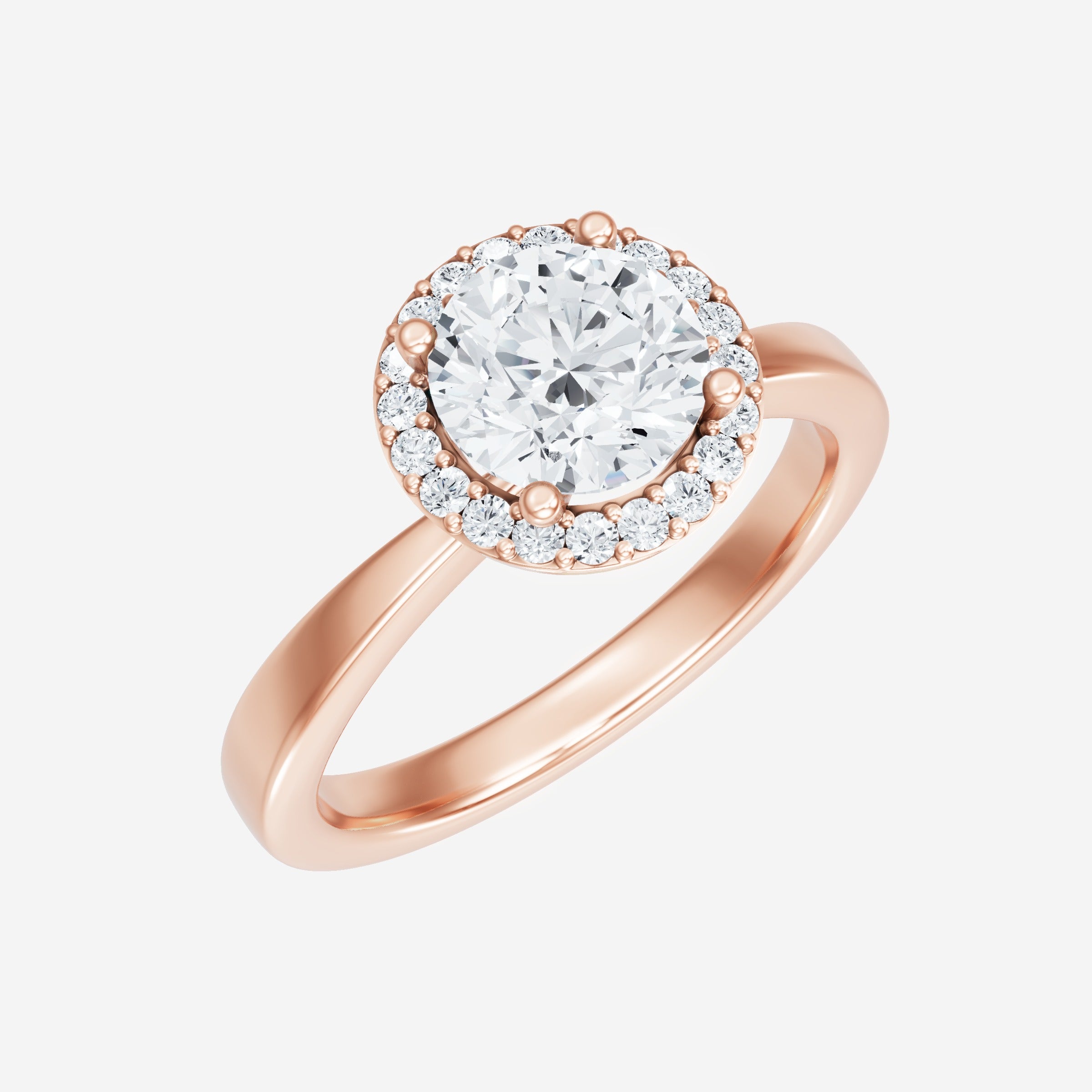 Round Shining Destiny Ring