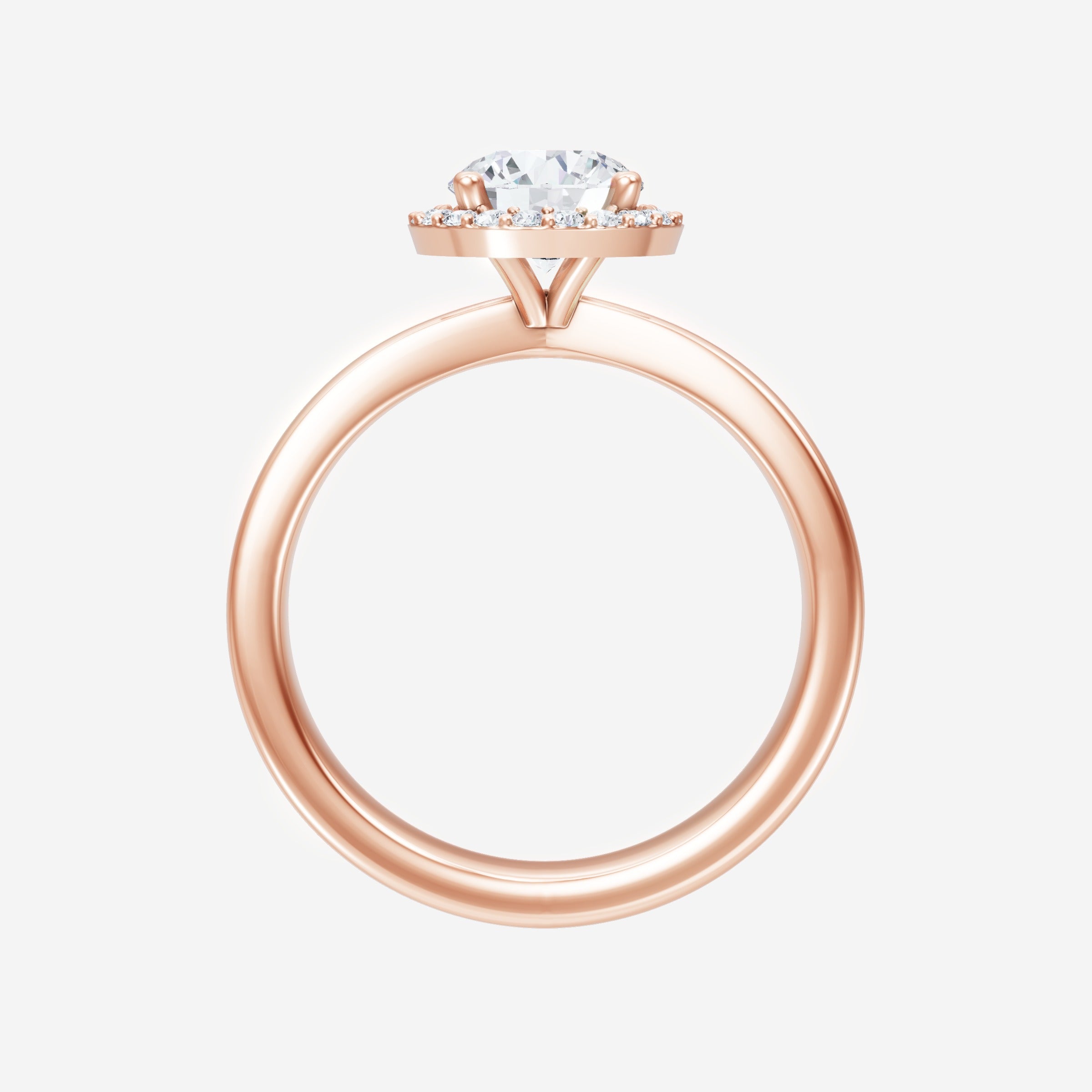 Round Shining Destiny Ring