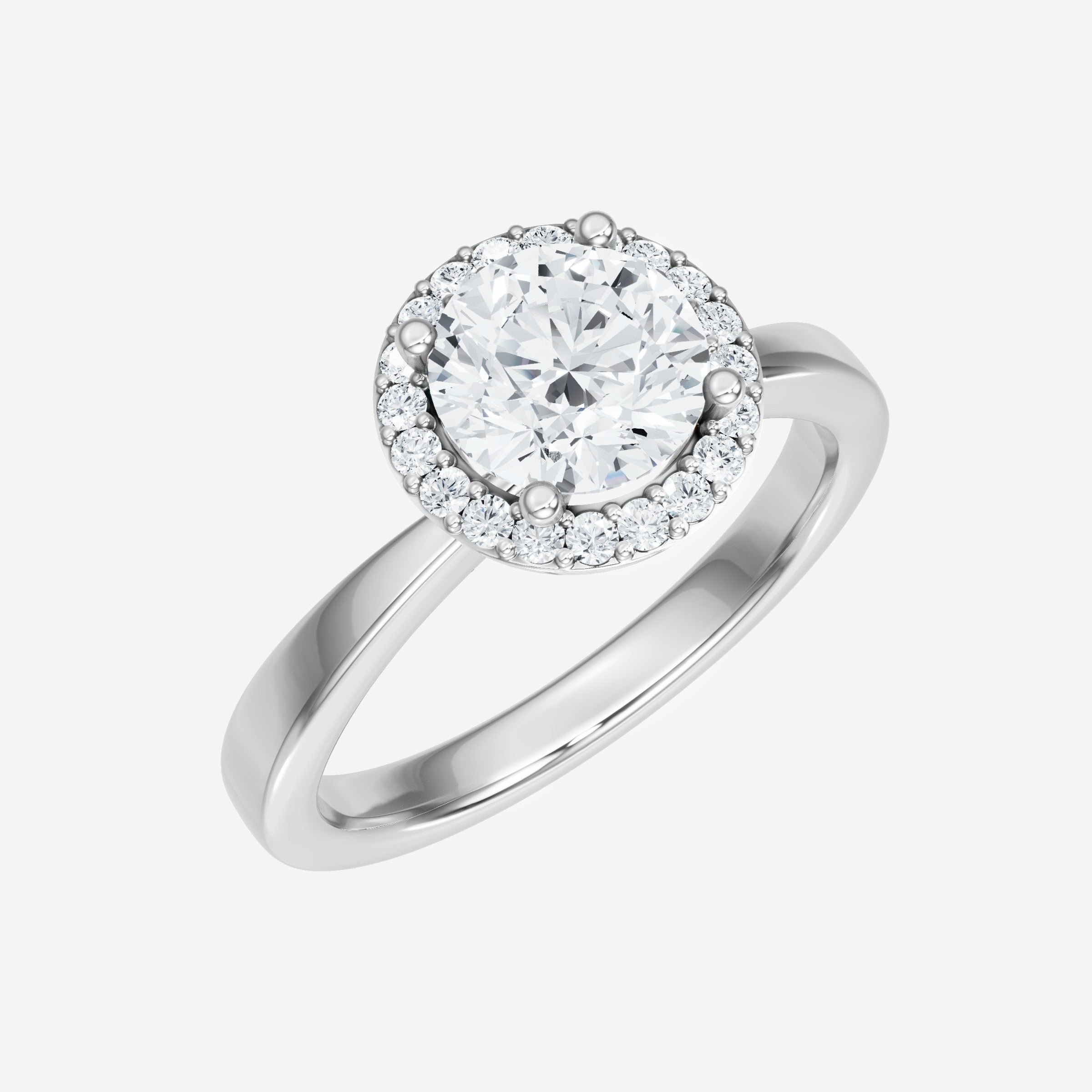 Round Shining Destiny Ring