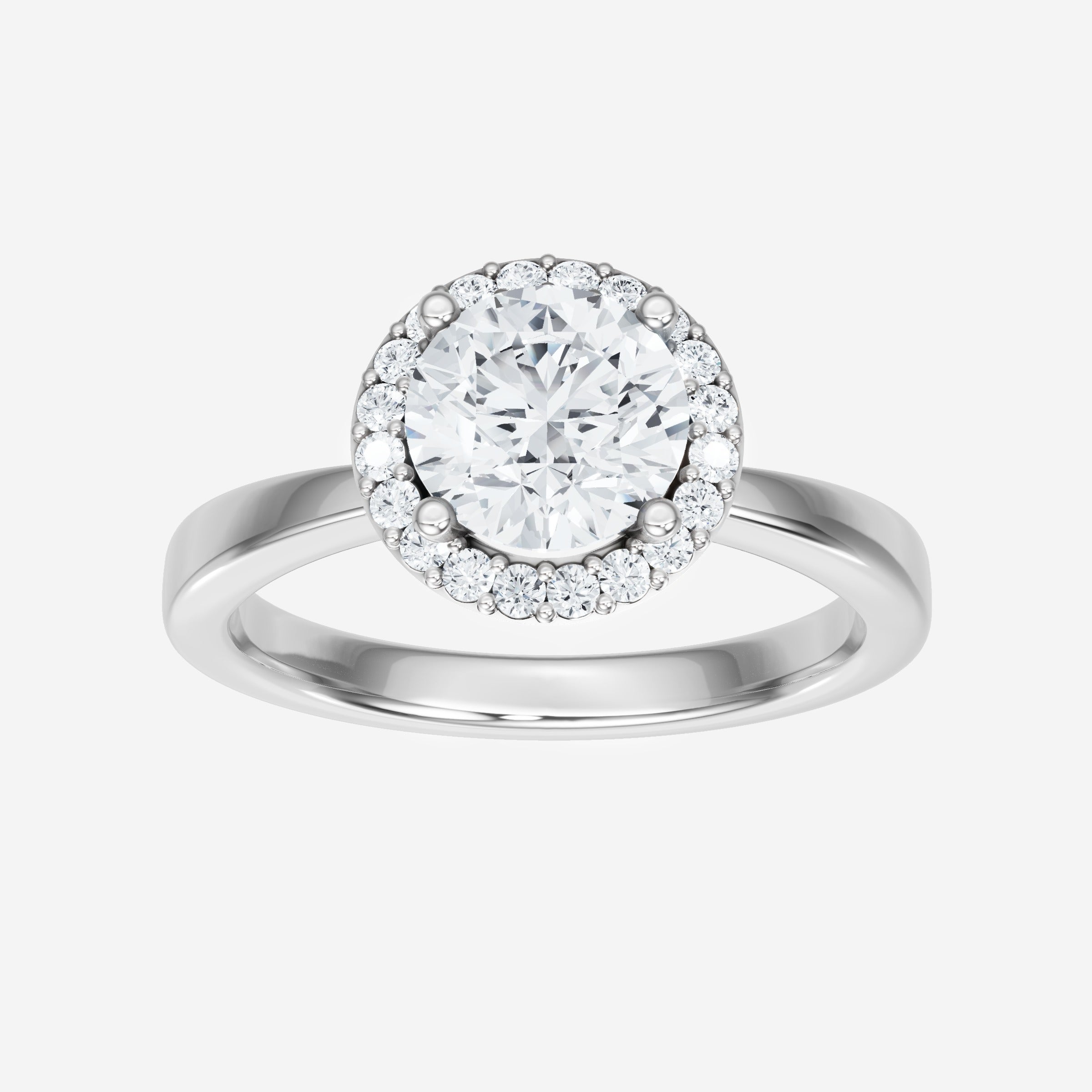 Round Shining Destiny Ring