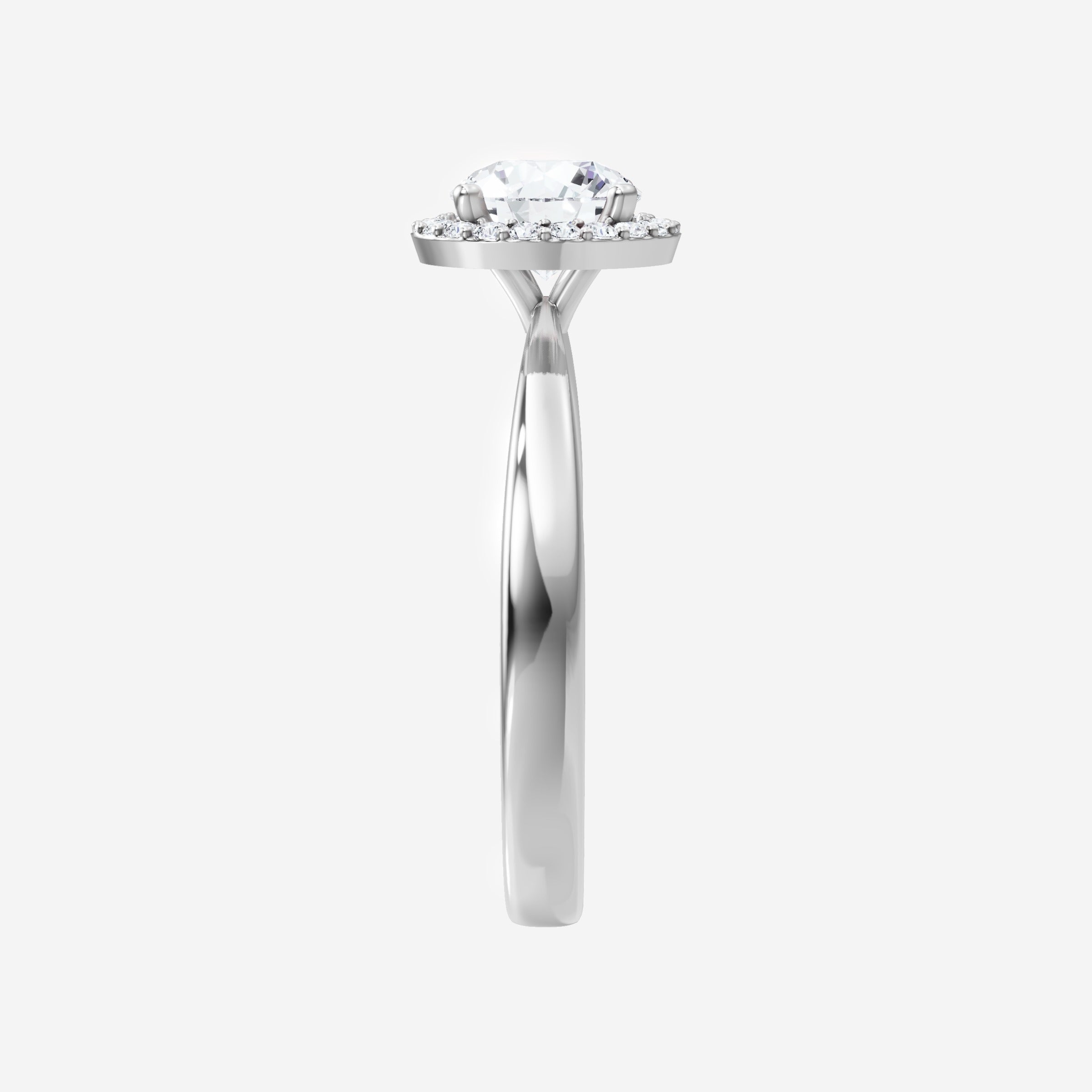 Round Shining Destiny Ring