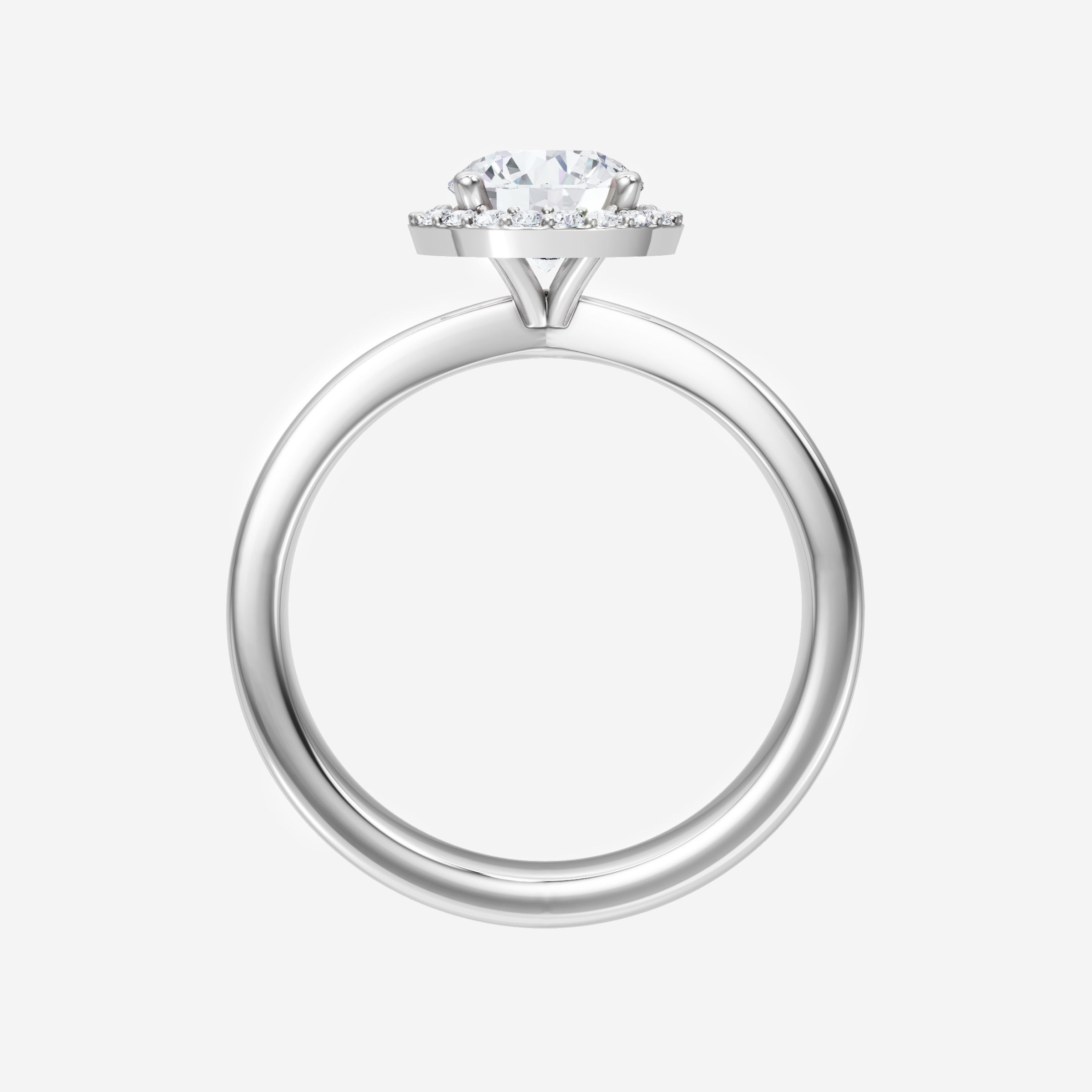 Round Shining Destiny Ring
