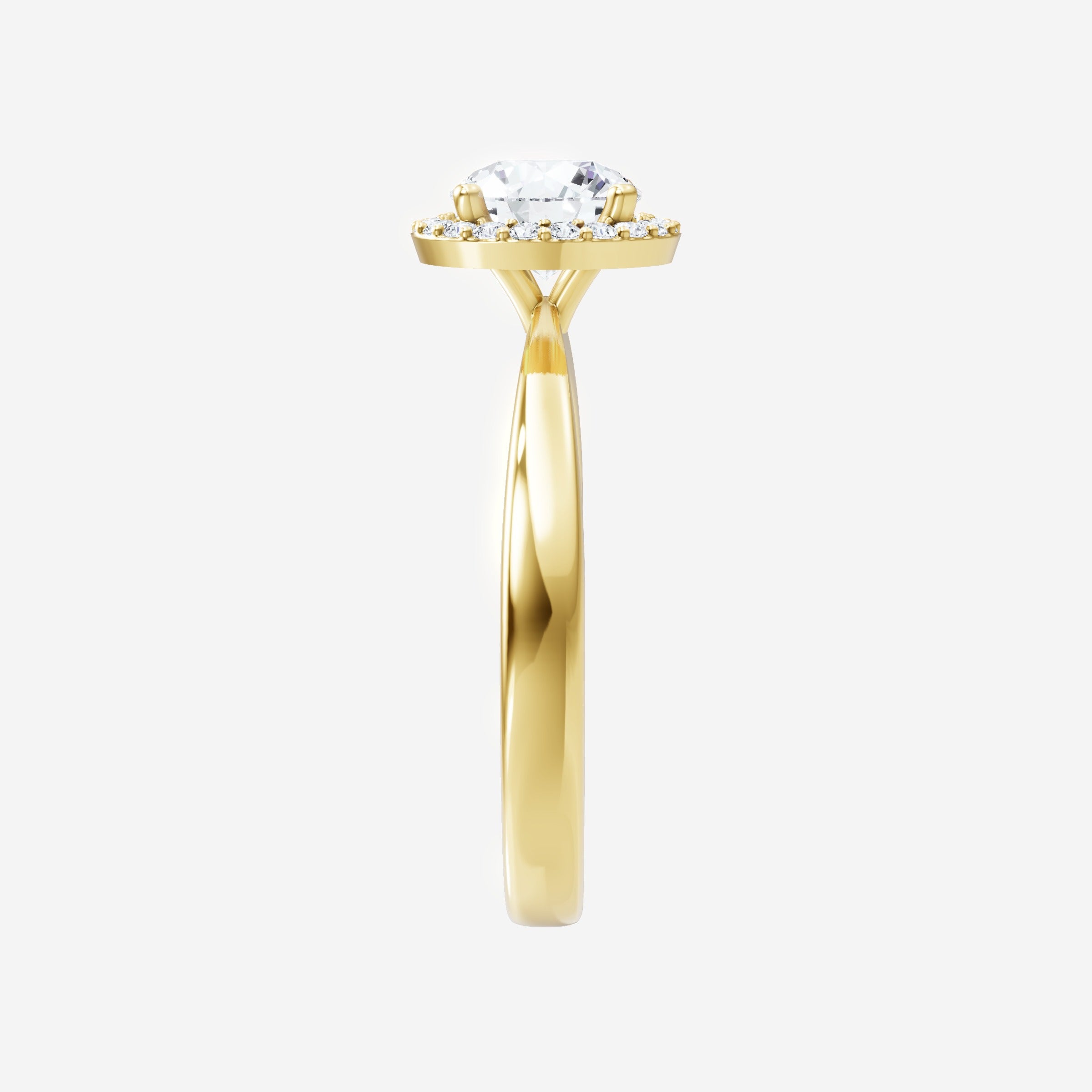 Round Shining Destiny Ring