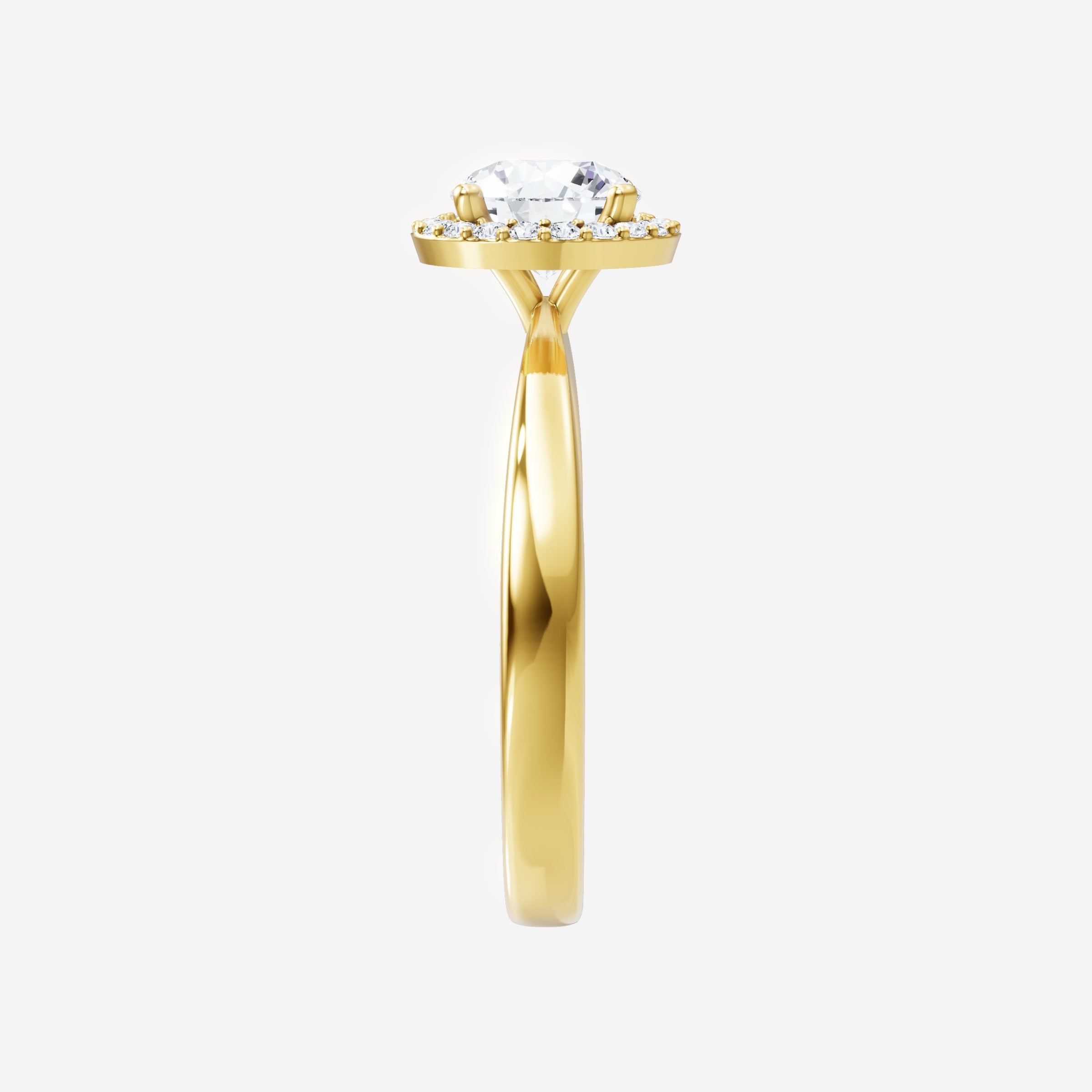 Round Shining Destiny Ring