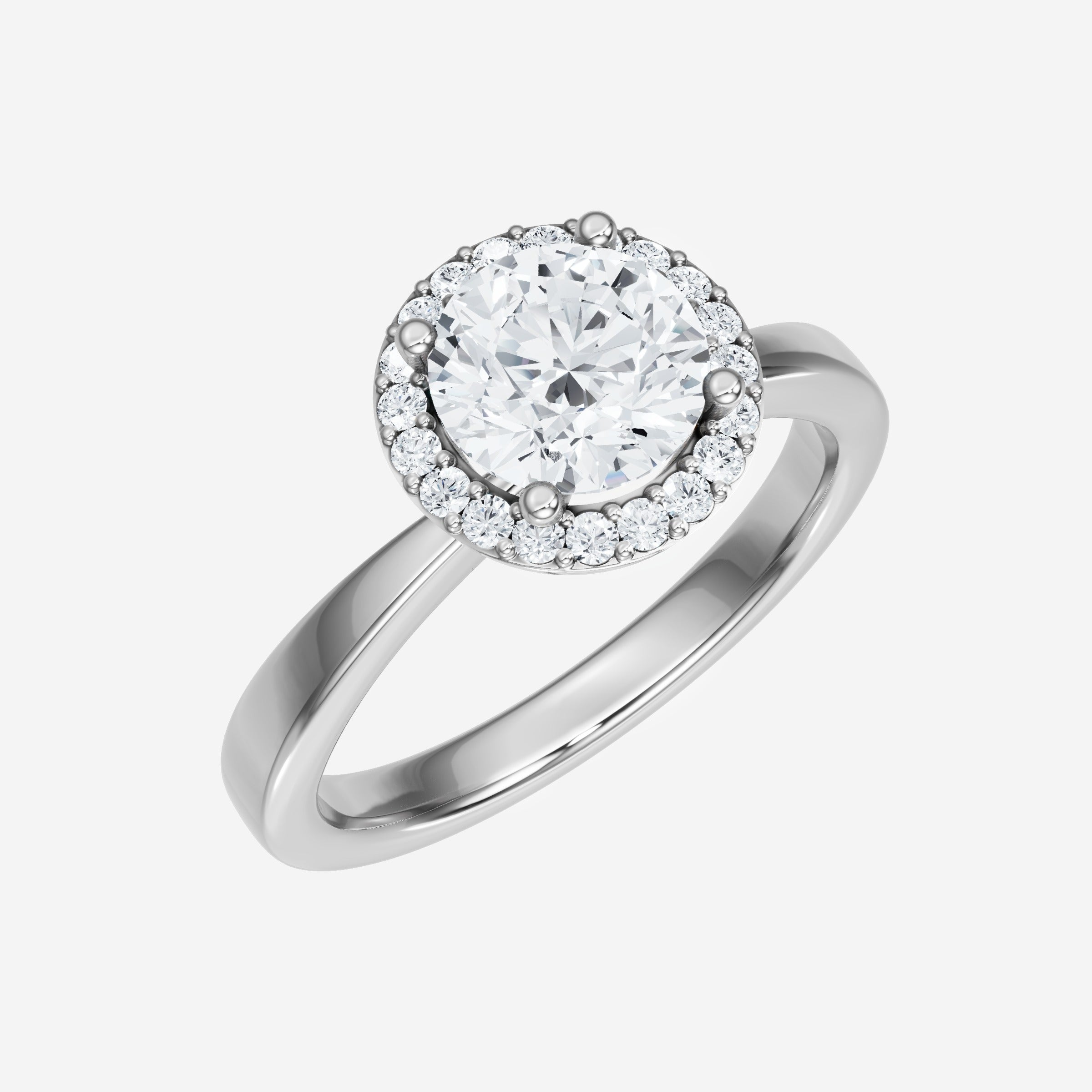 Round Shining Destiny Ring