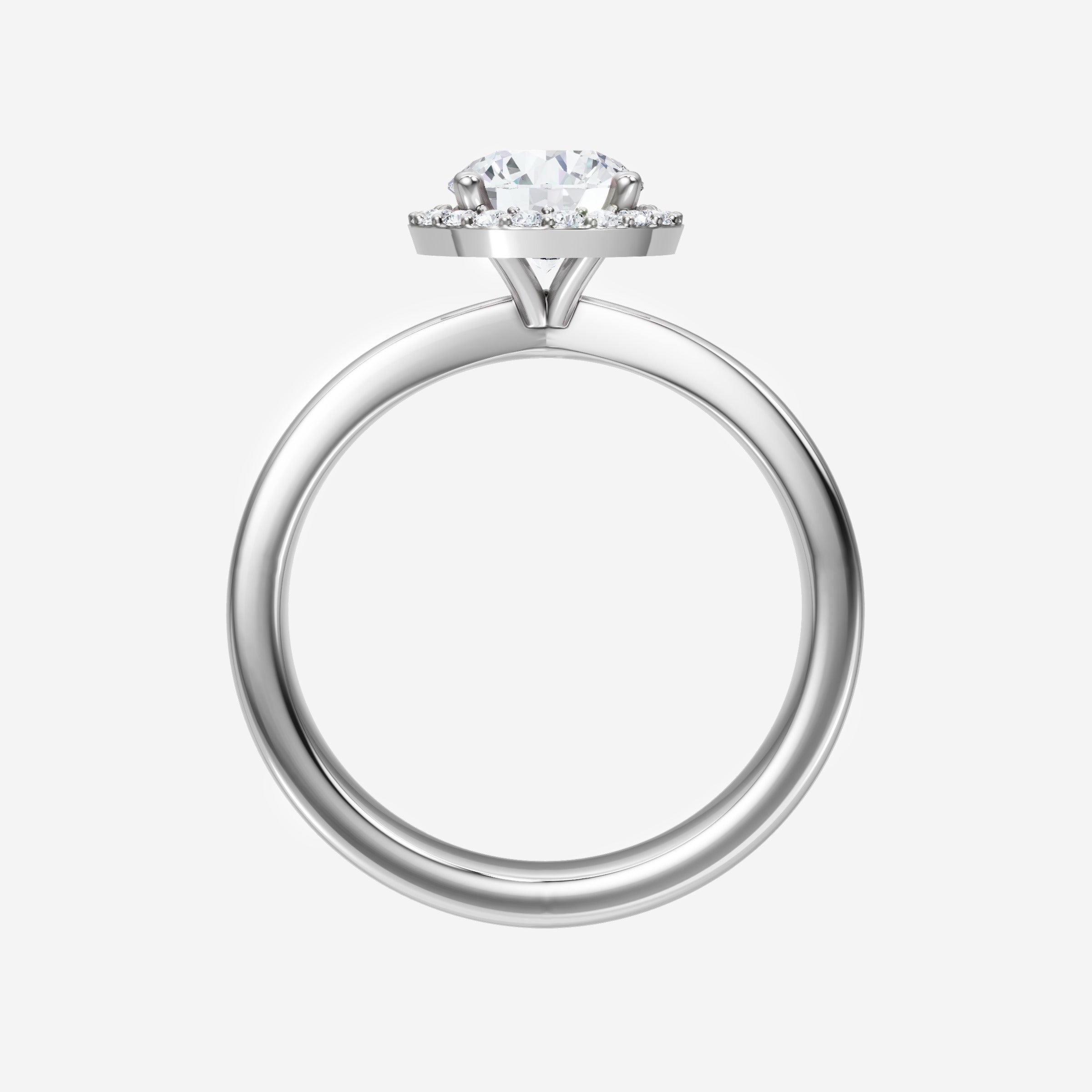 Round Shining Destiny Ring