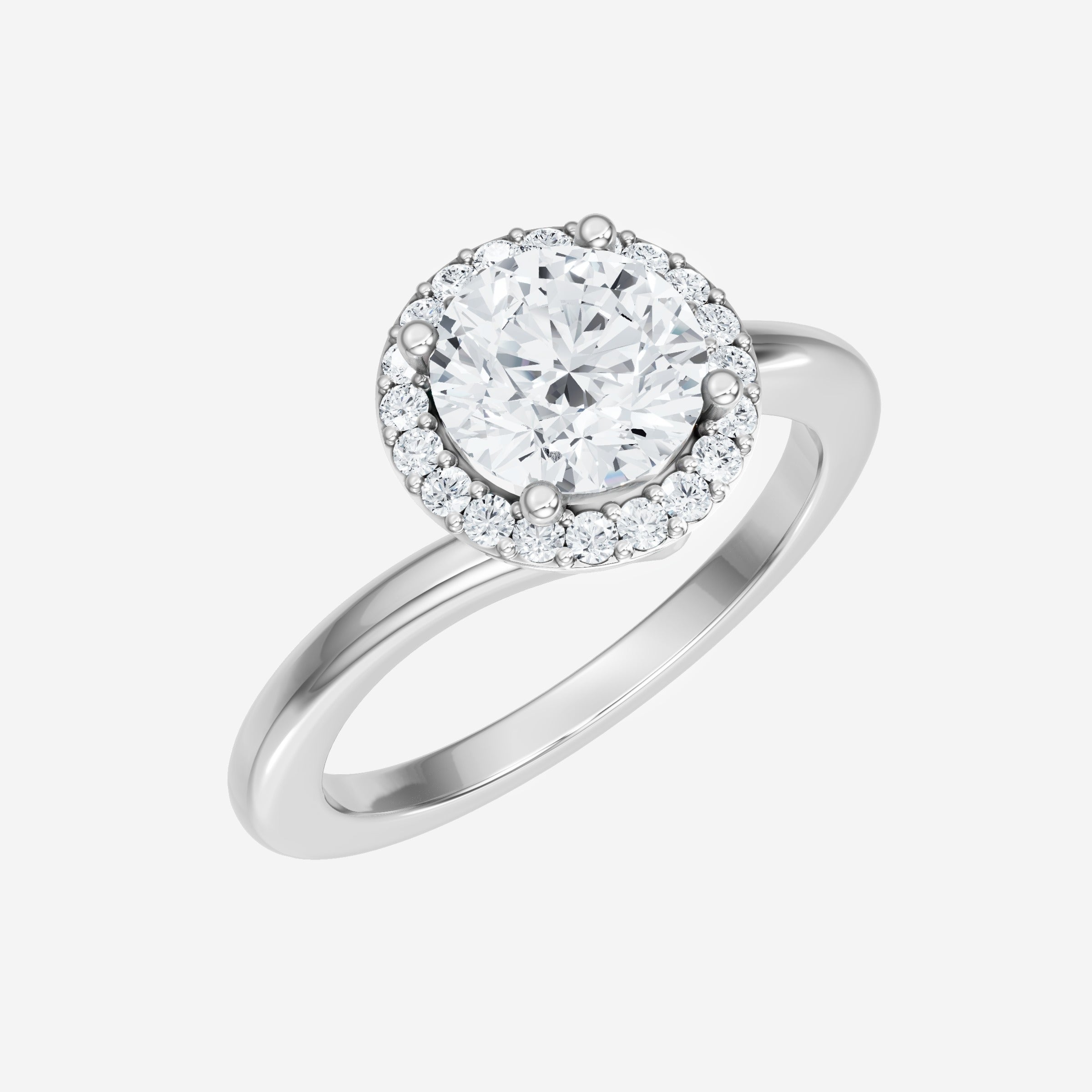 Round Shining Destiny Ring