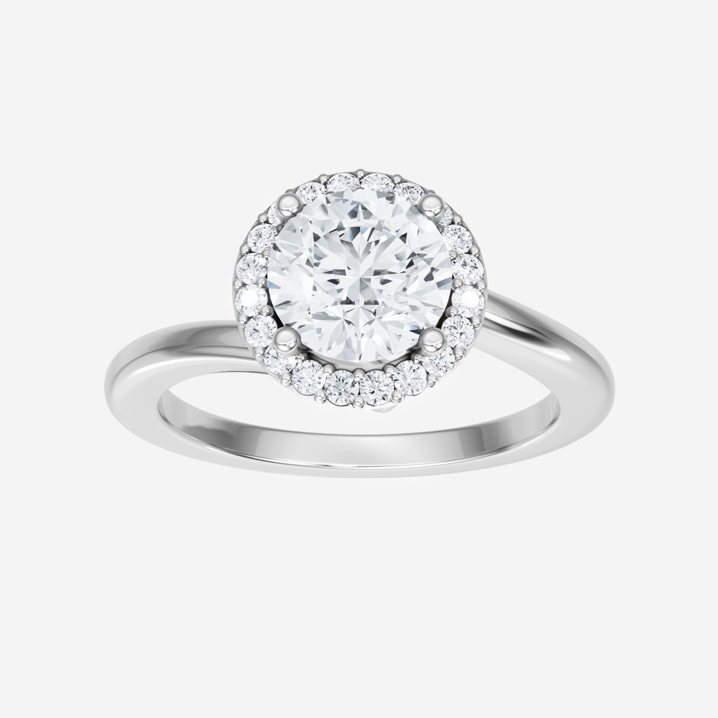 Round Shining Destiny Ring