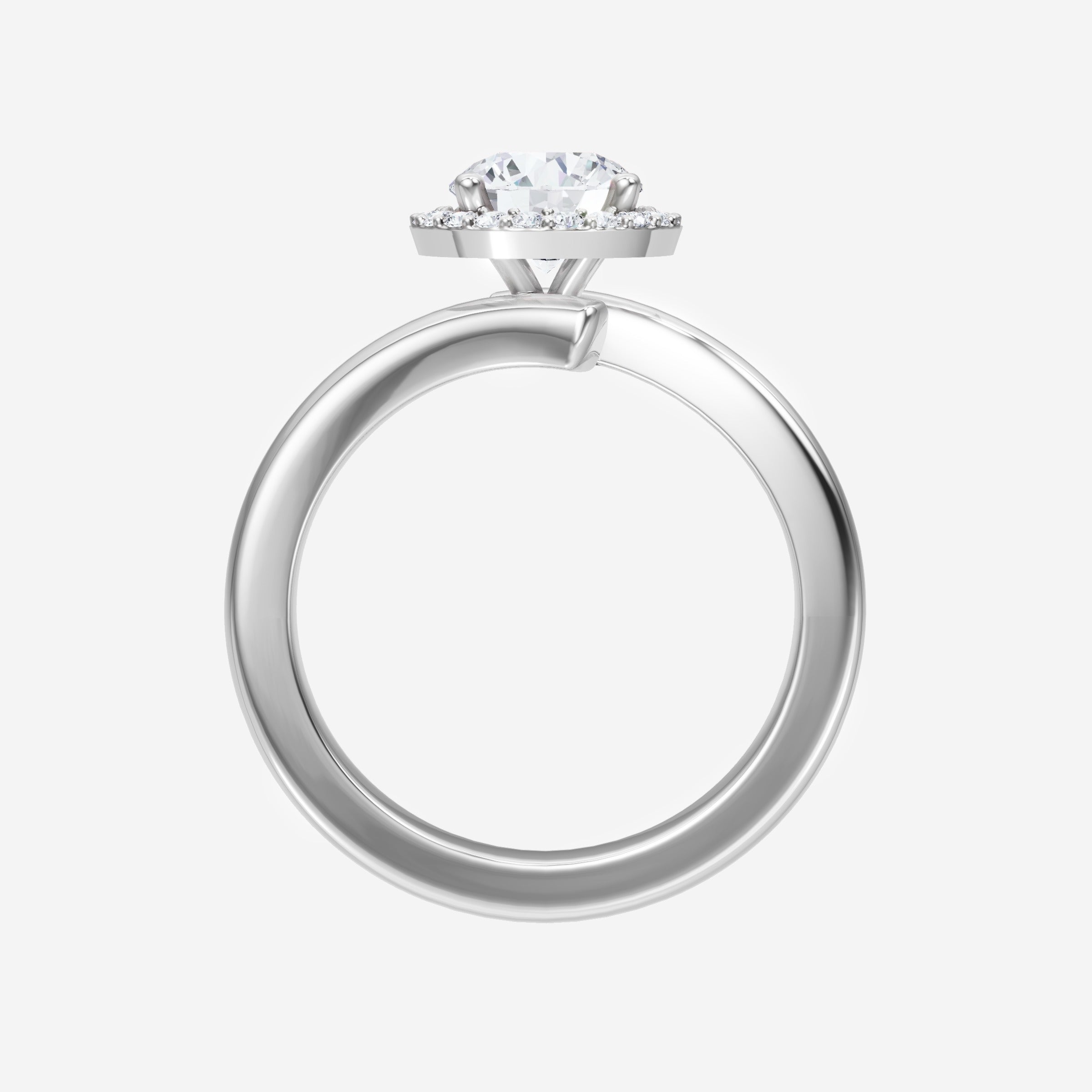 Round Shining Destiny Ring