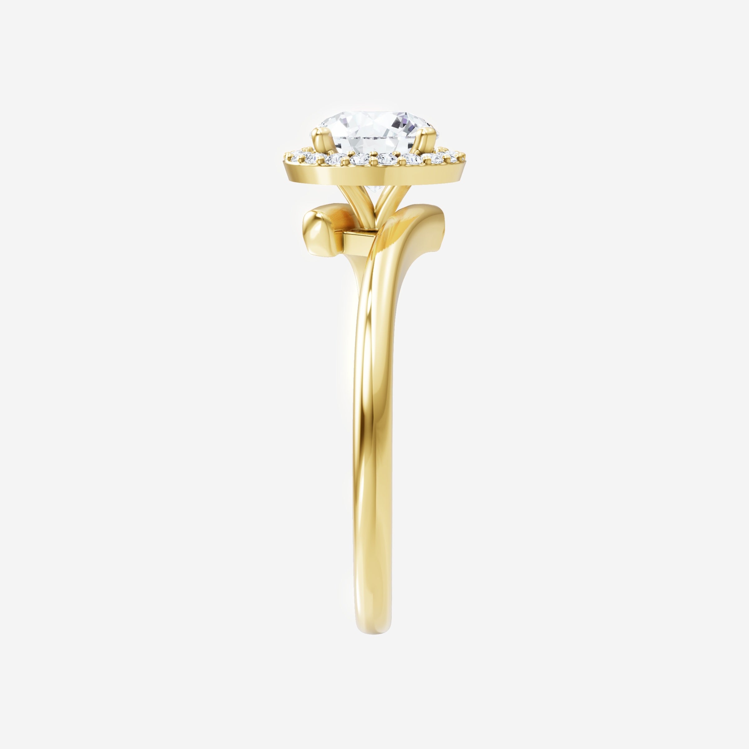 Round Shining Destiny Ring