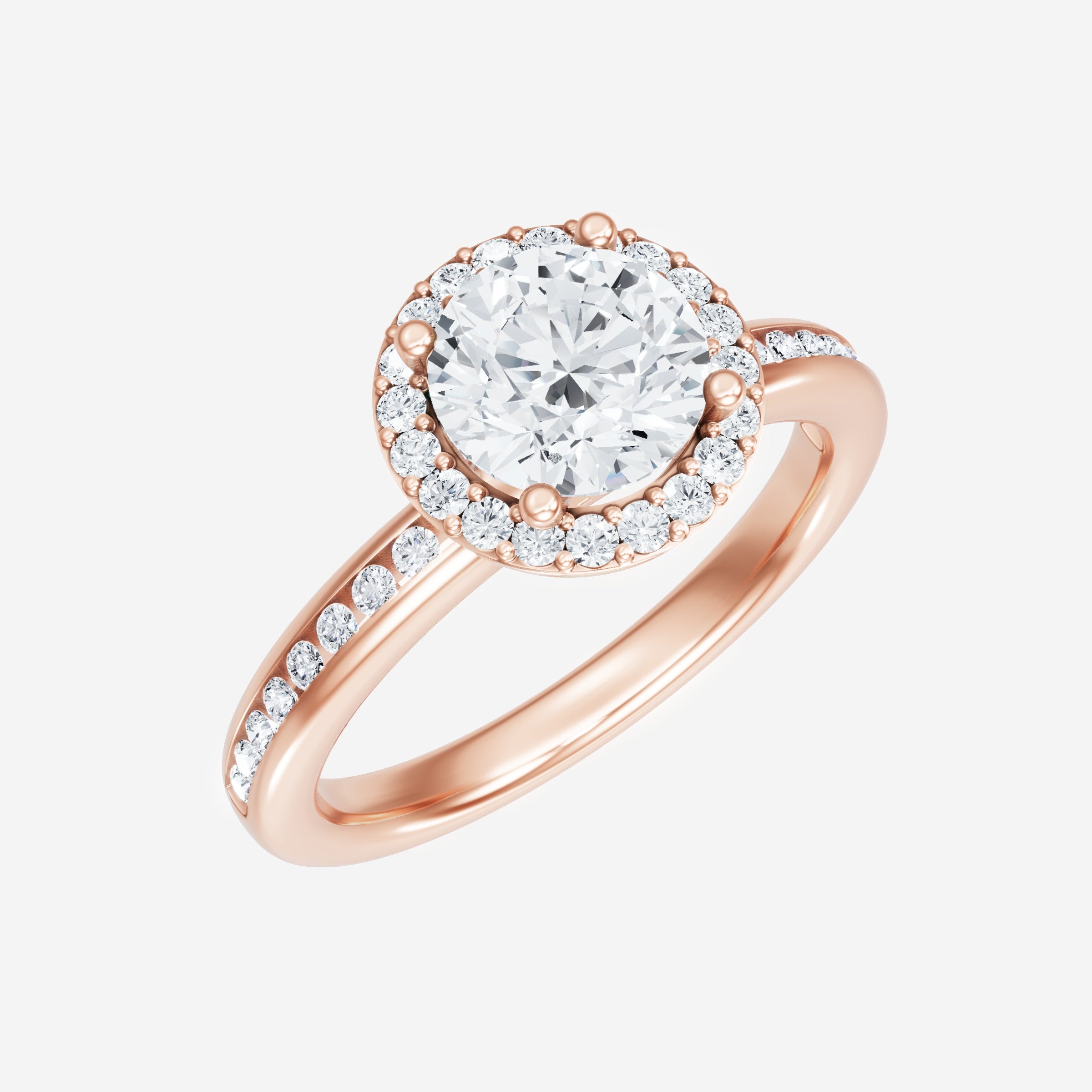 Round Shining Destiny Ring