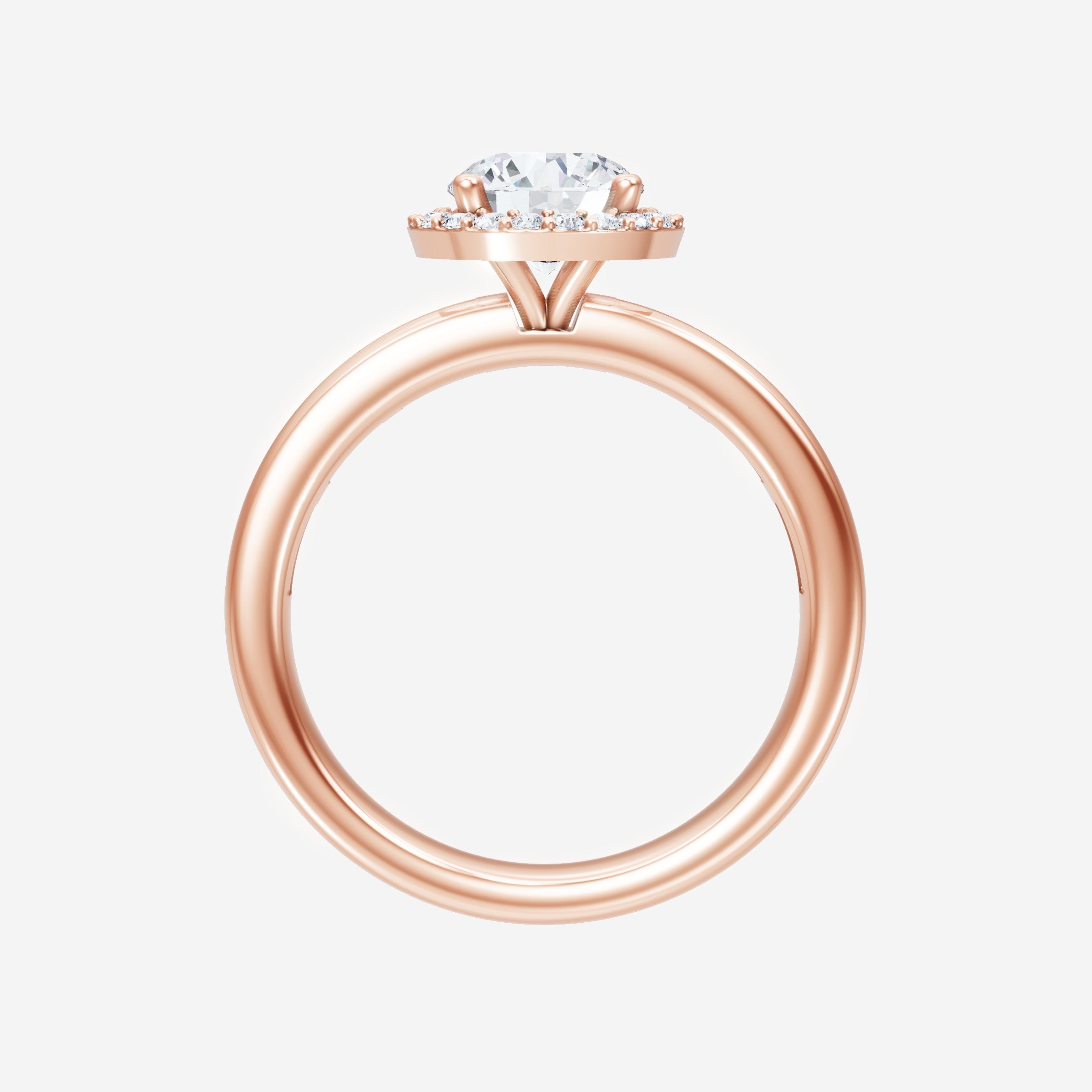 Round Shining Destiny Ring