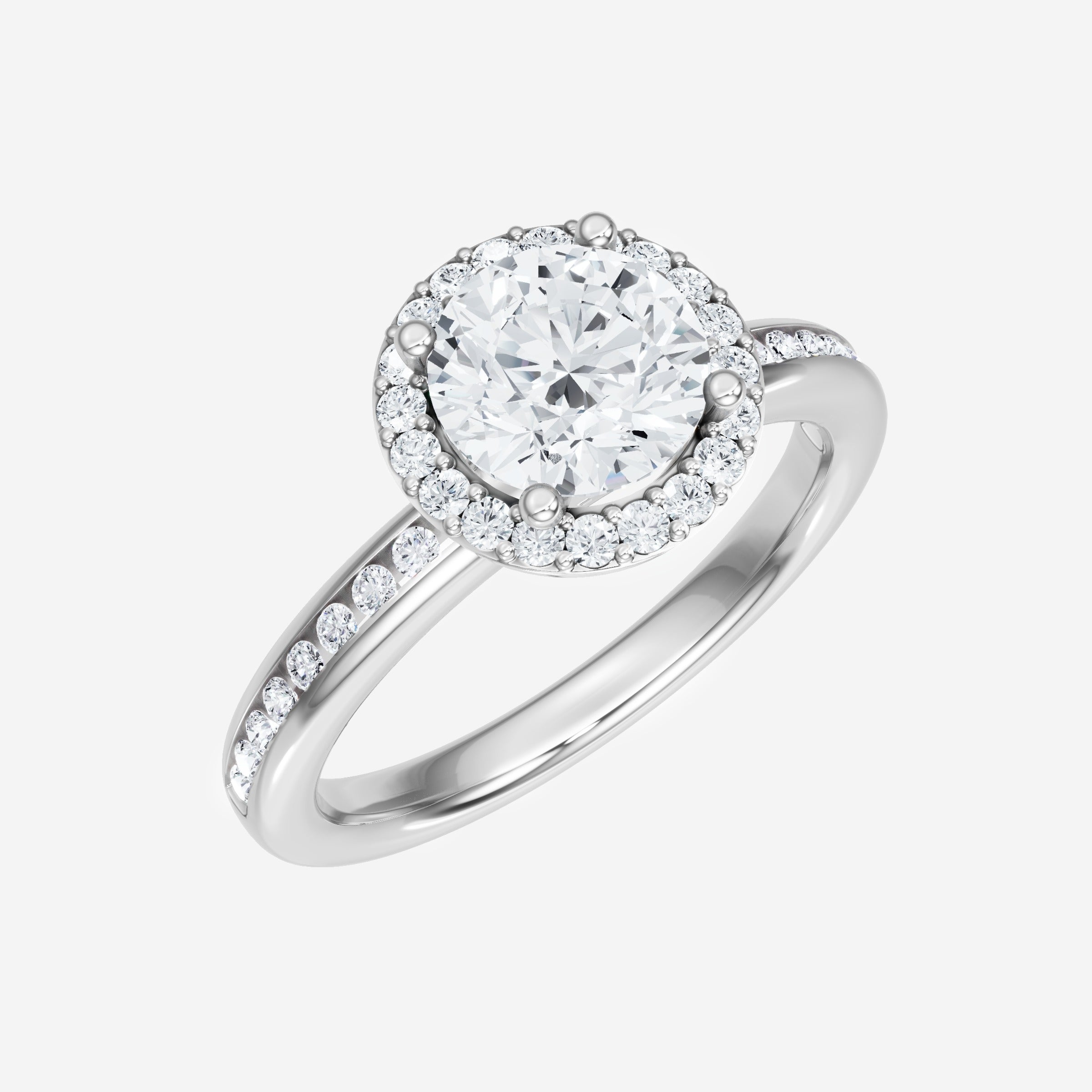 Round Shining Destiny Ring