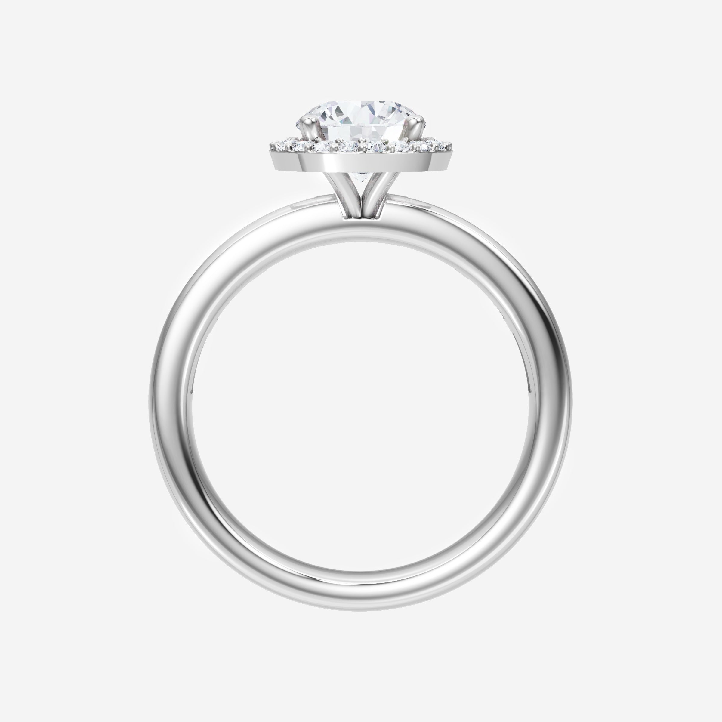 Round Shining Destiny Ring