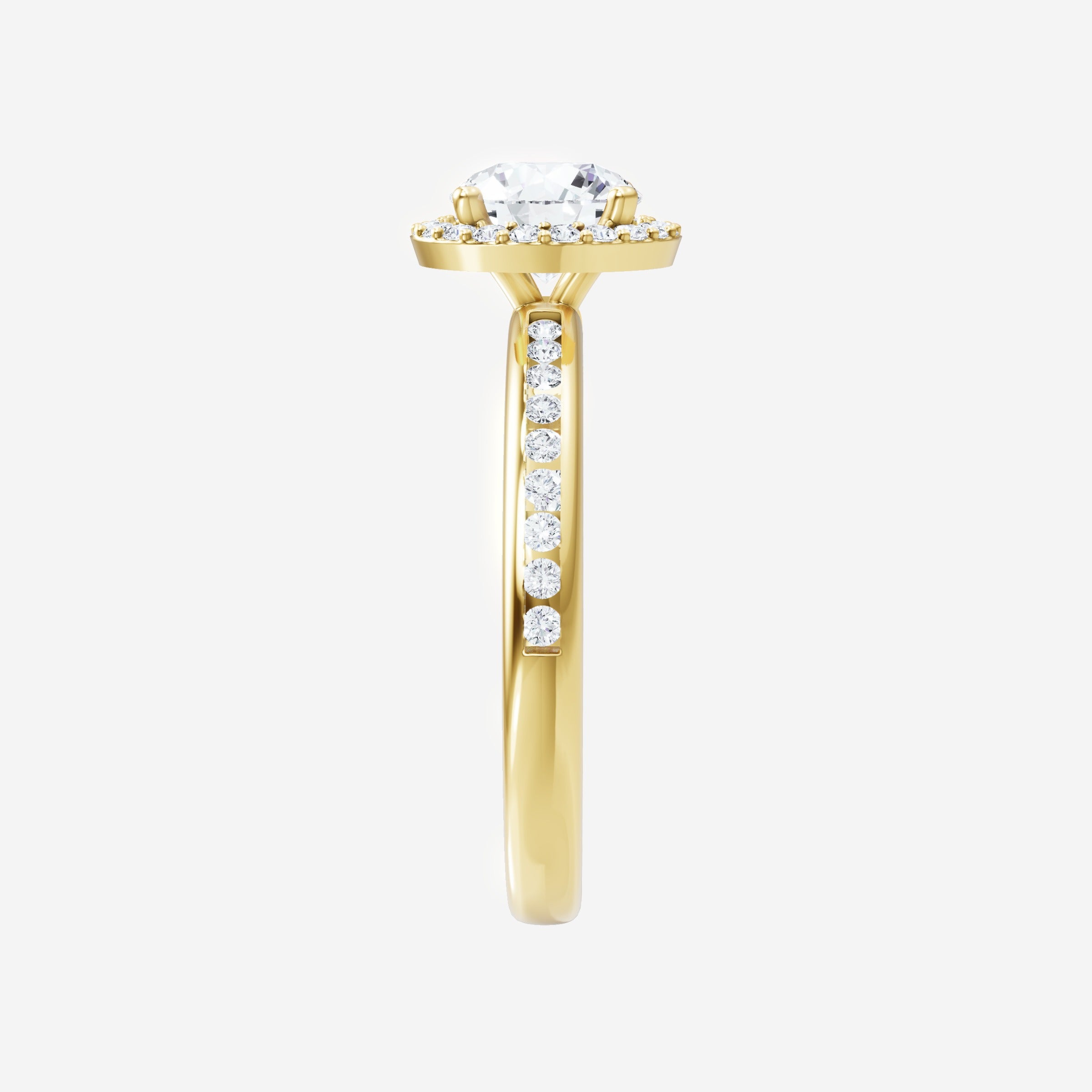 Round Shining Destiny Ring