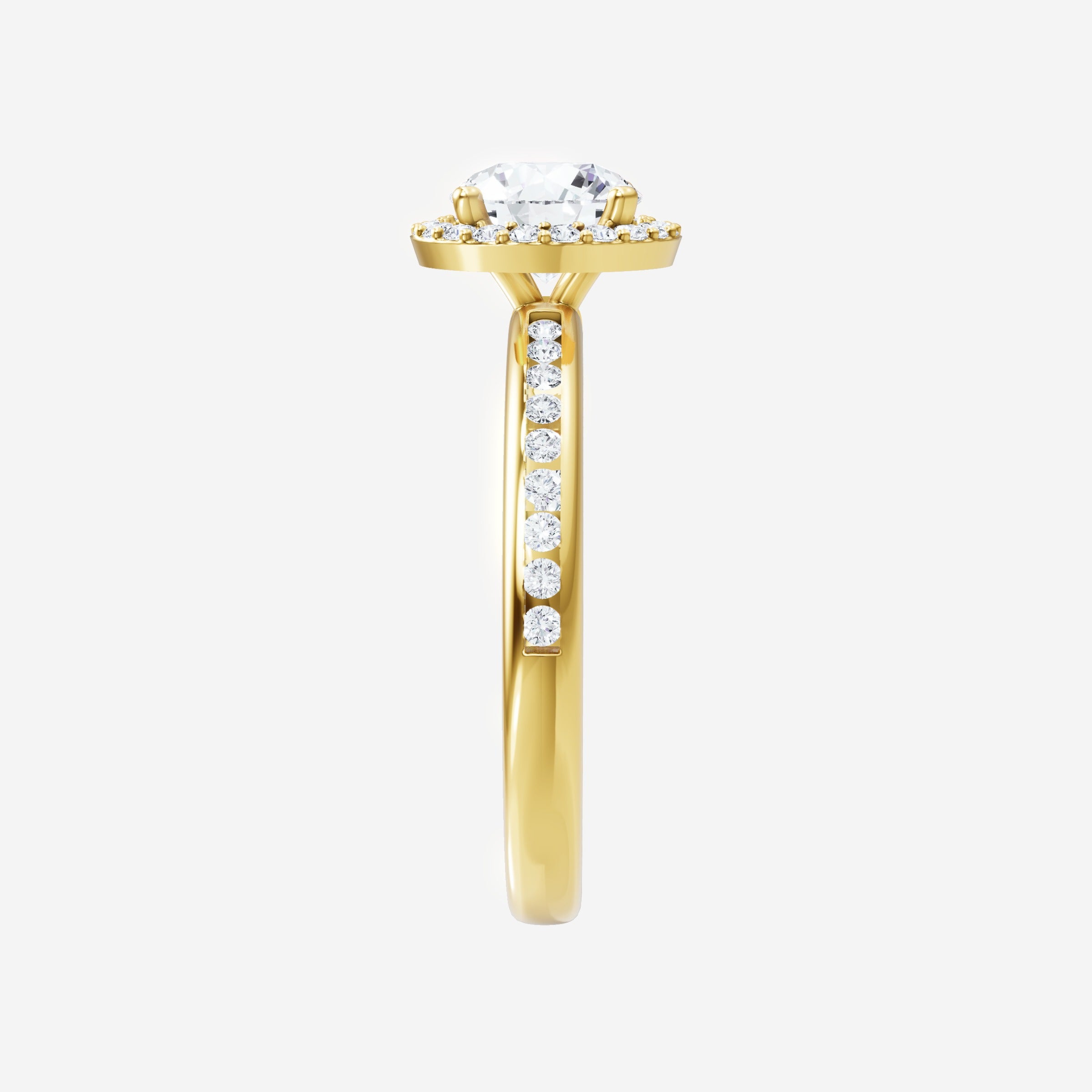 Round Shining Destiny Ring