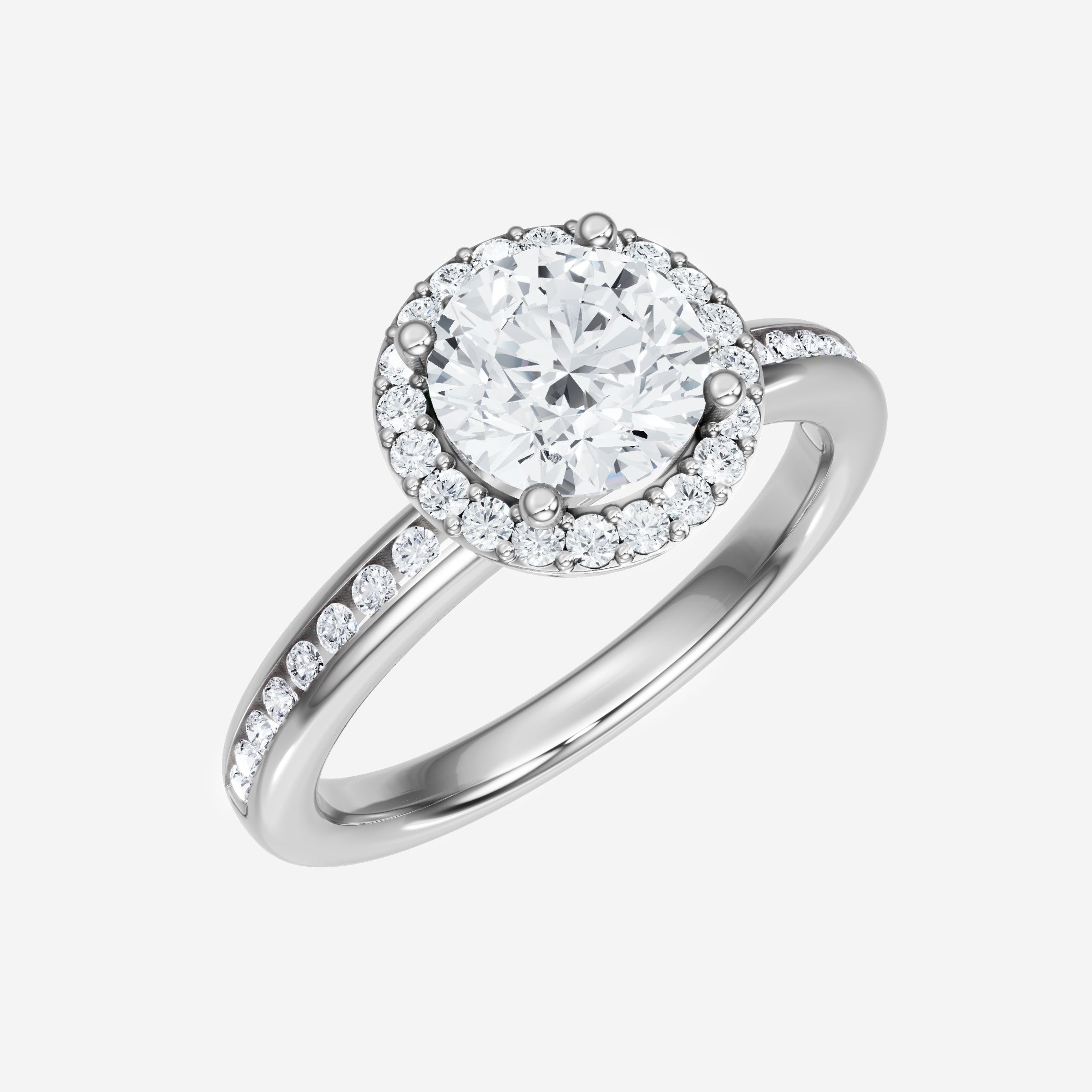 Round Shining Destiny Ring