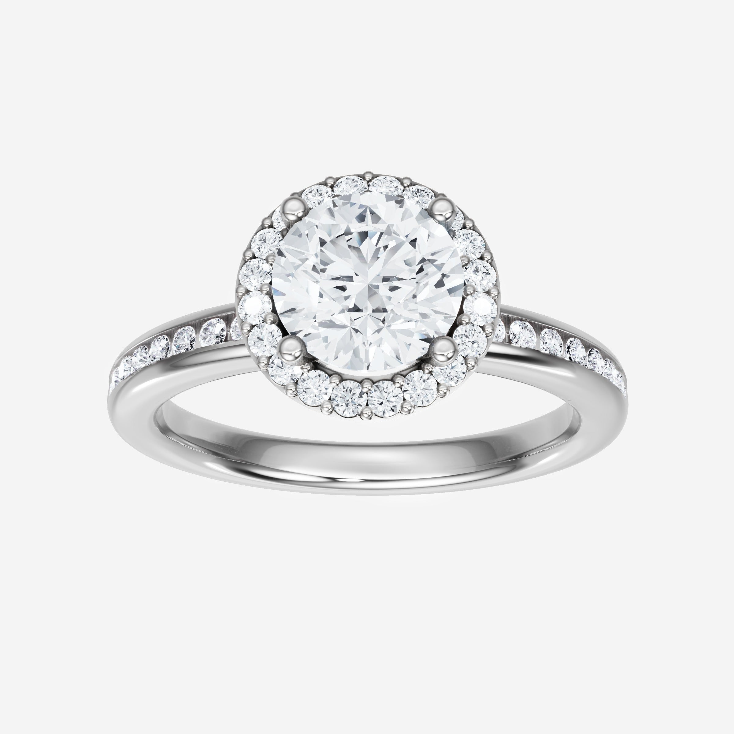 Round Shining Destiny Ring