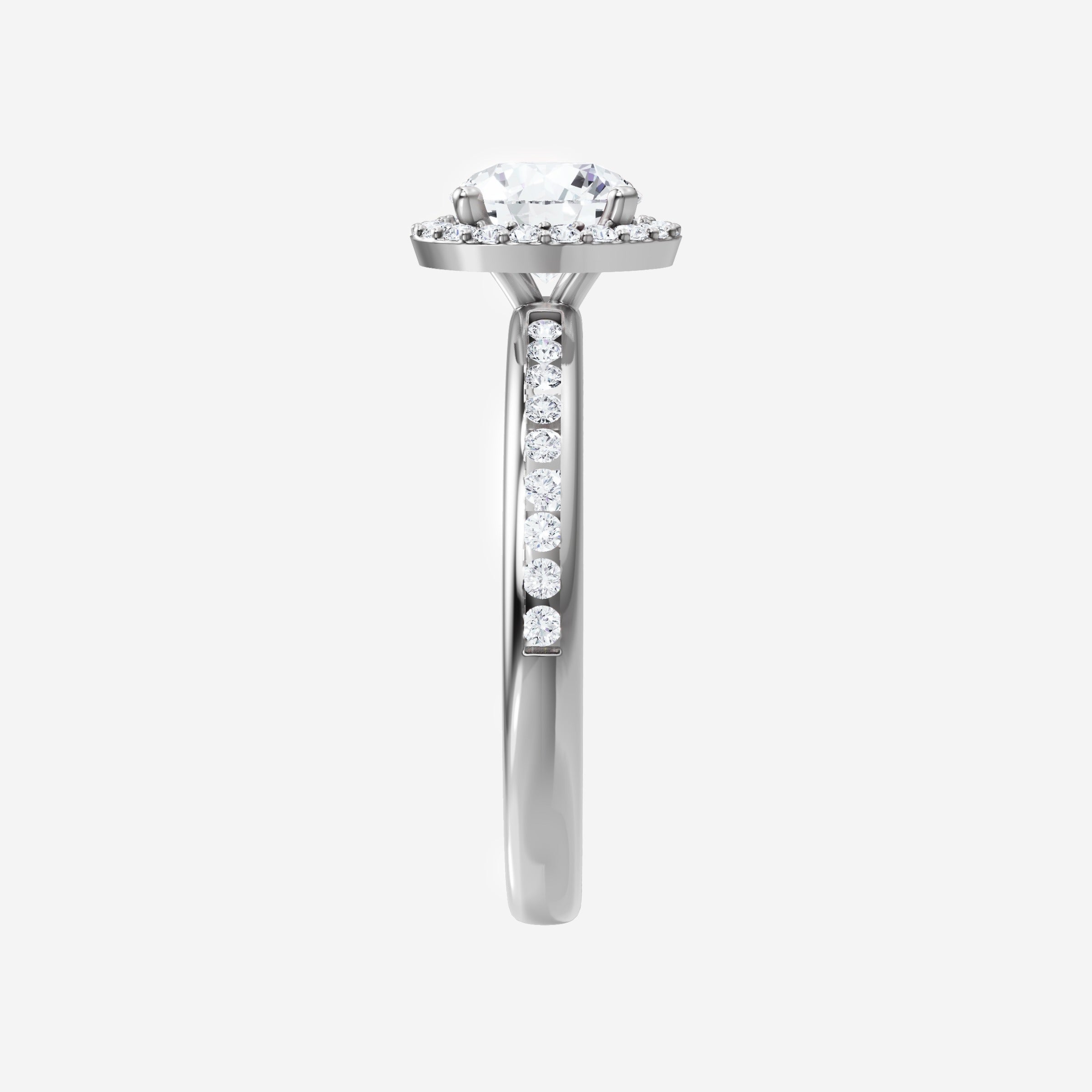 Round Shining Destiny Ring