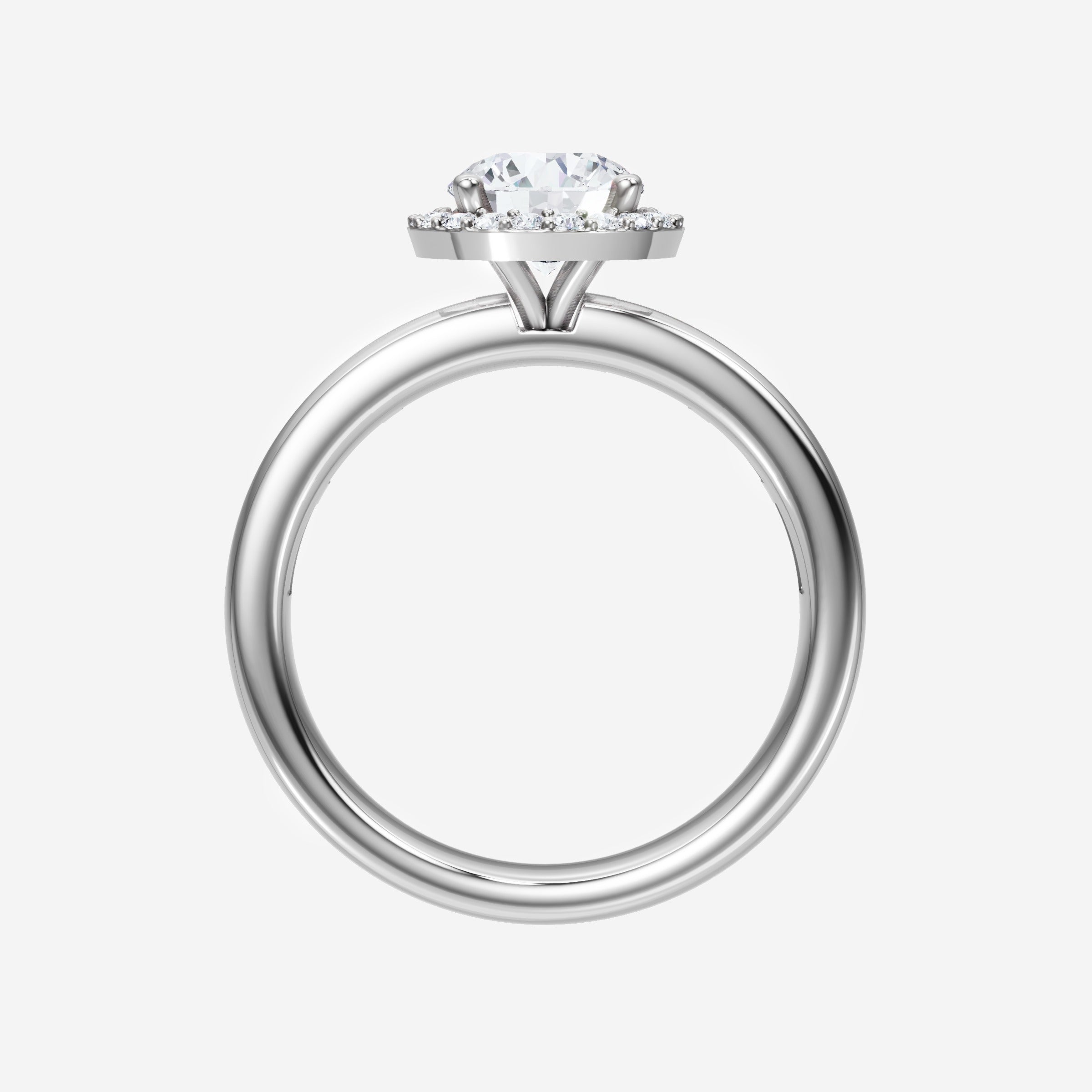 Round Shining Destiny Ring