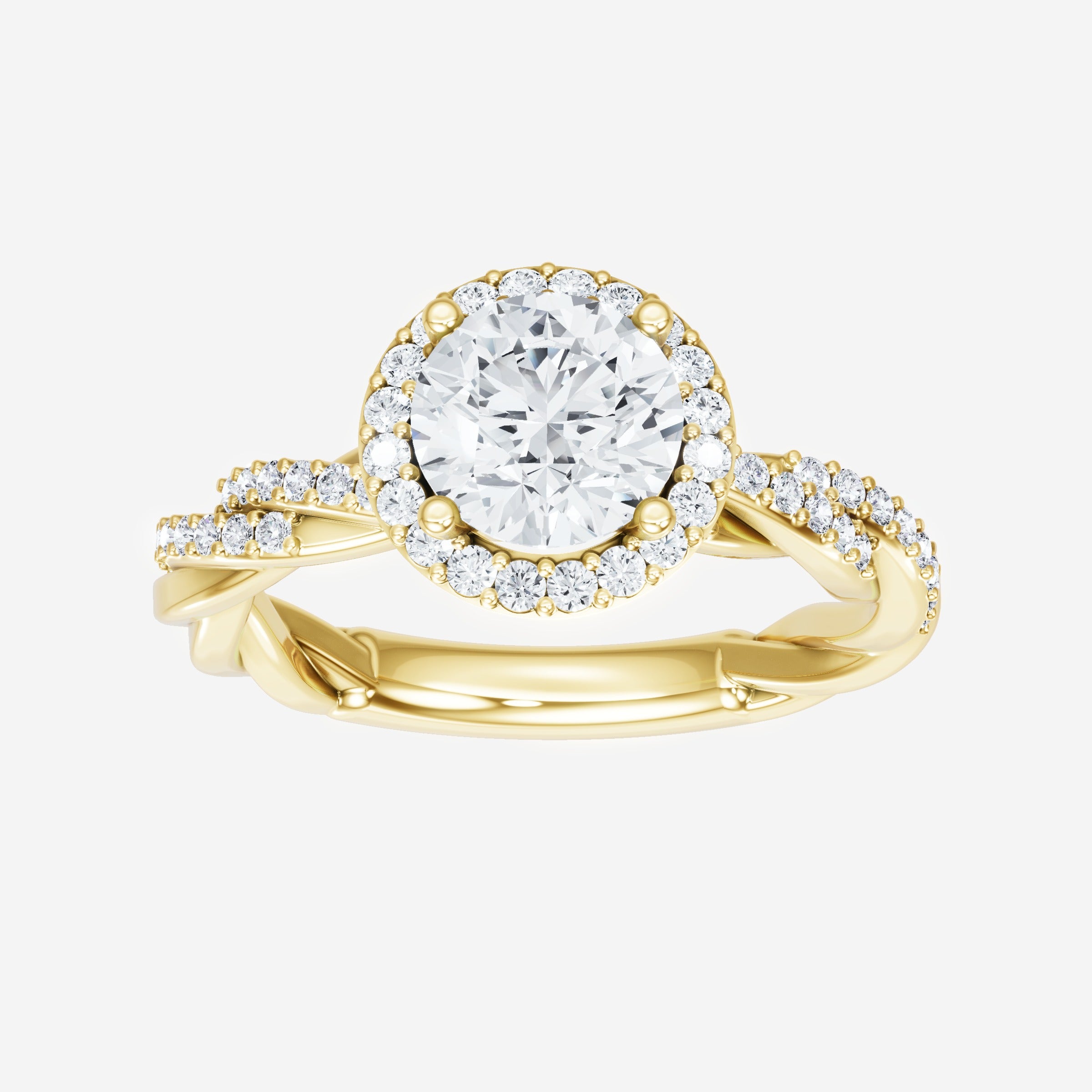 Round Brilliant Splendor Ring