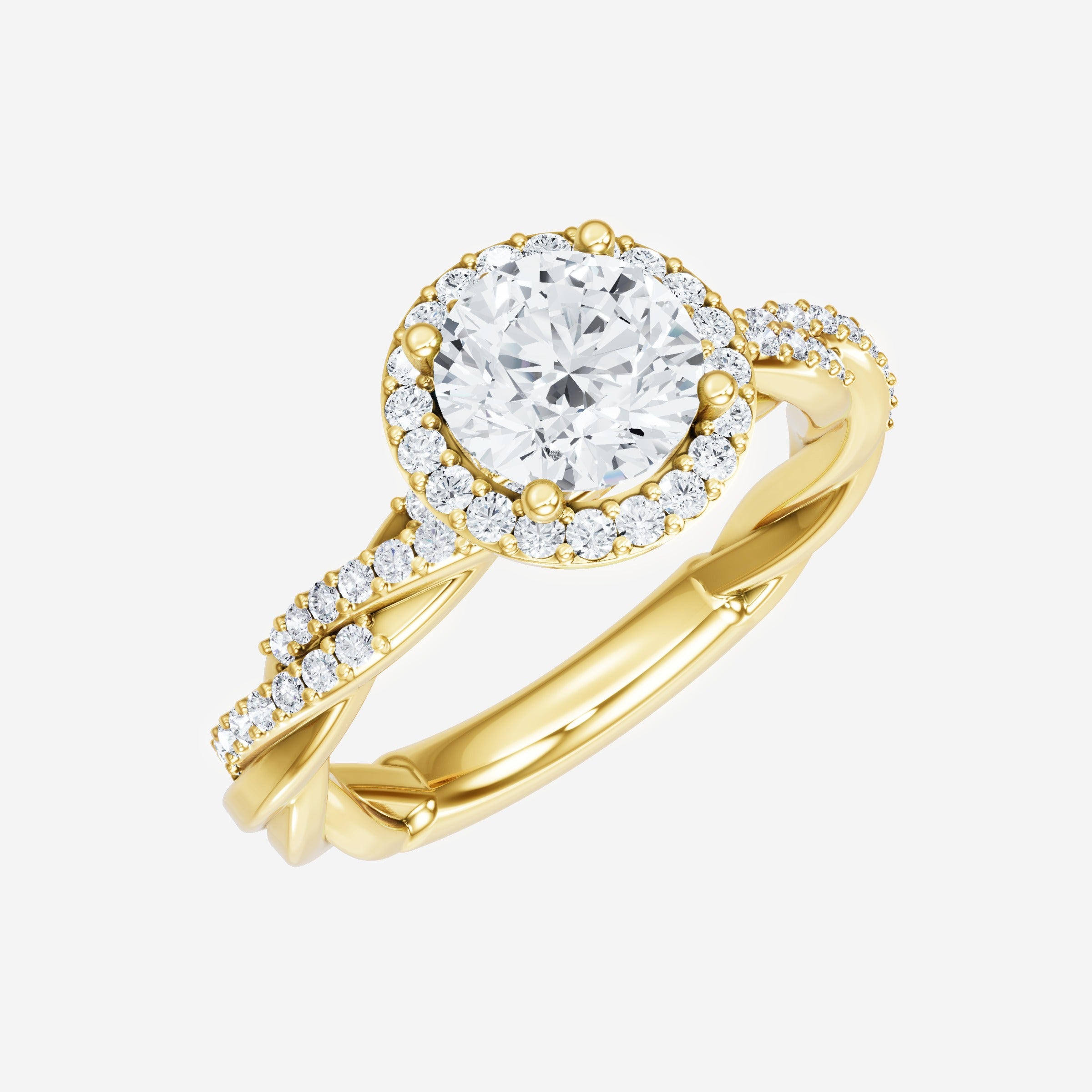 Round Brilliant Splendor Ring