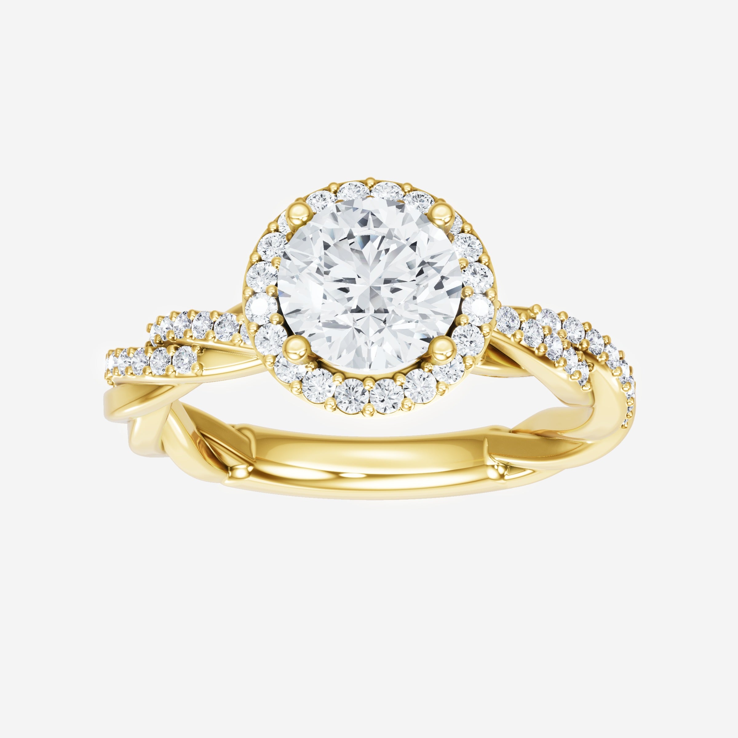 Round Brilliant Splendor Ring