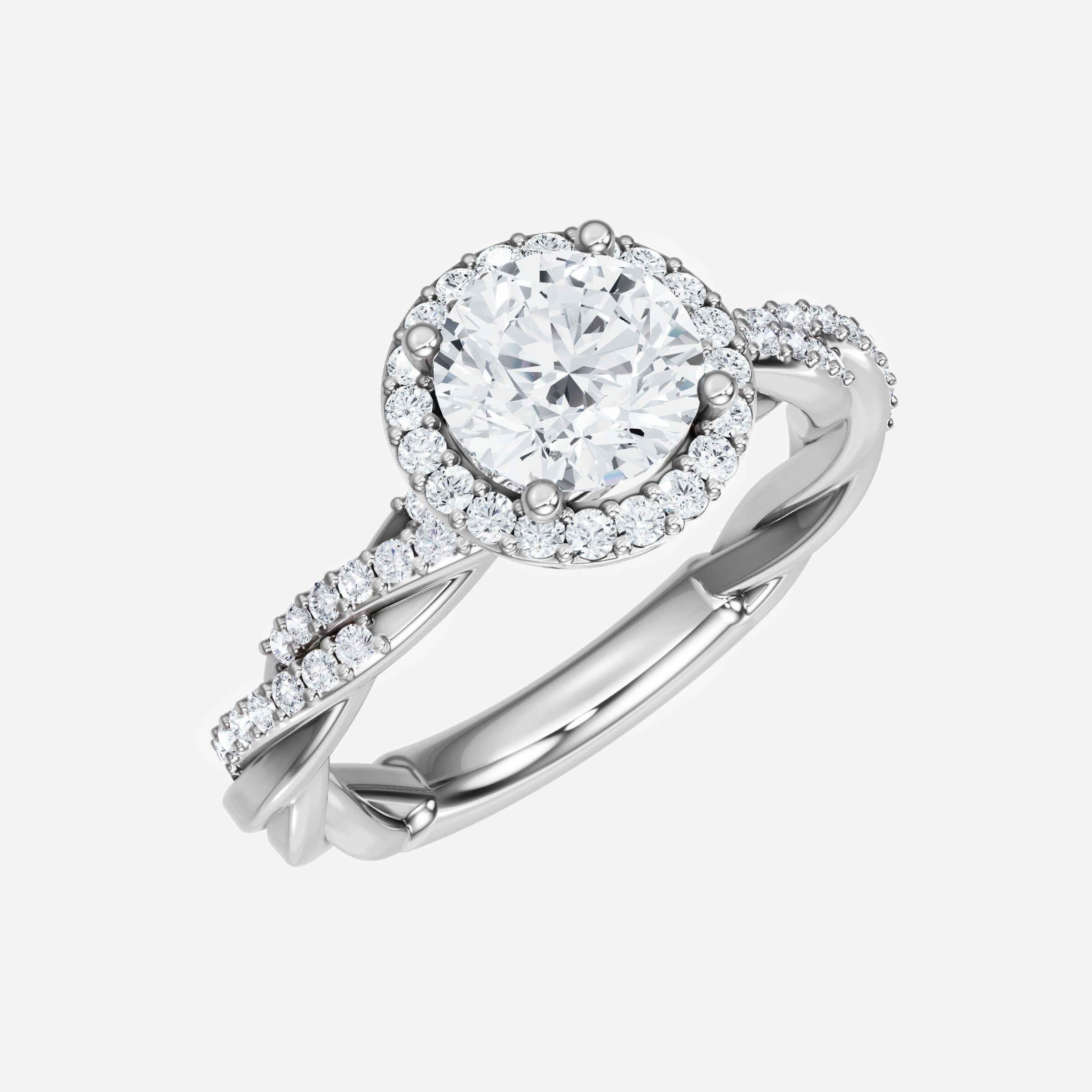 Round Brilliant Splendor Ring