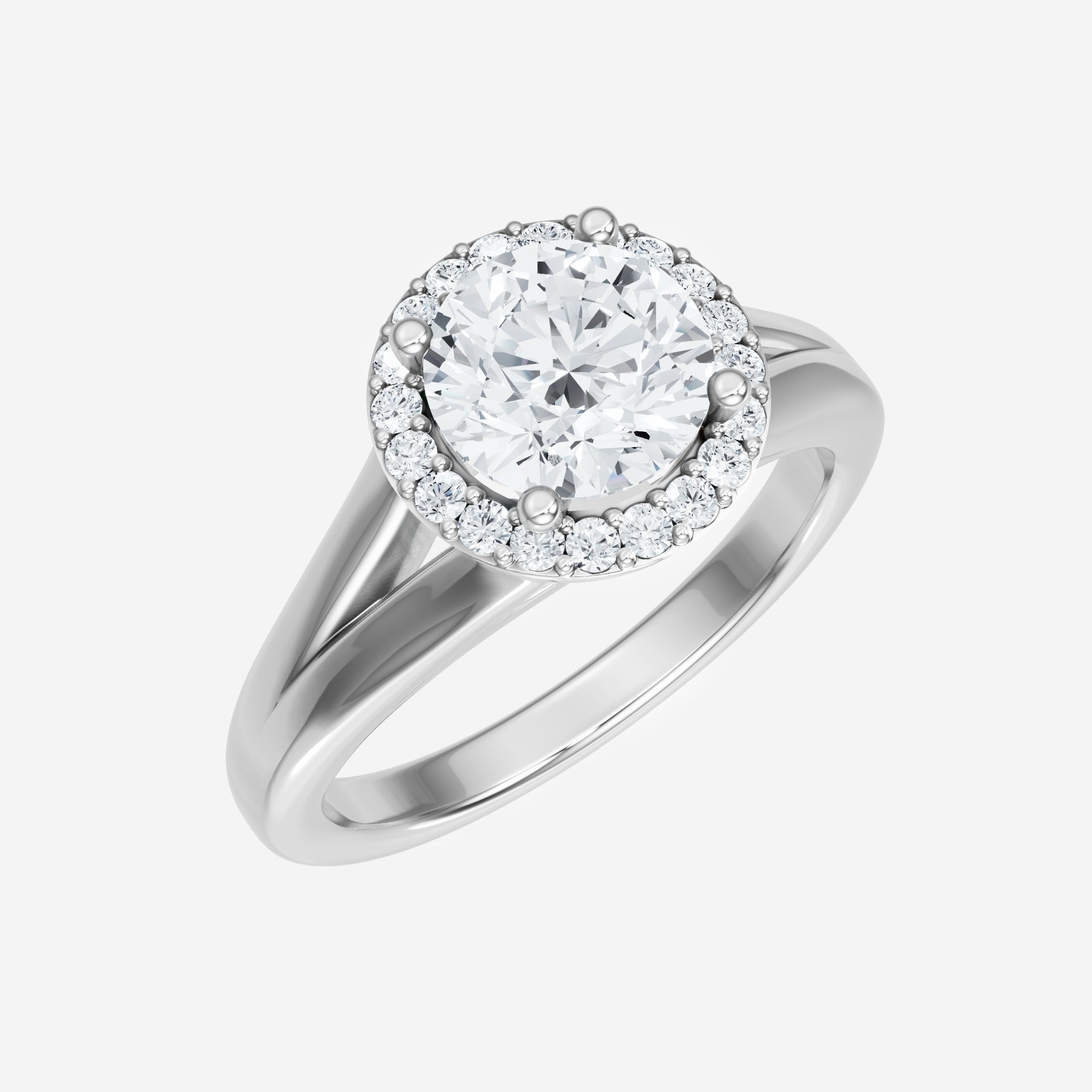 Round Shining Destiny Ring