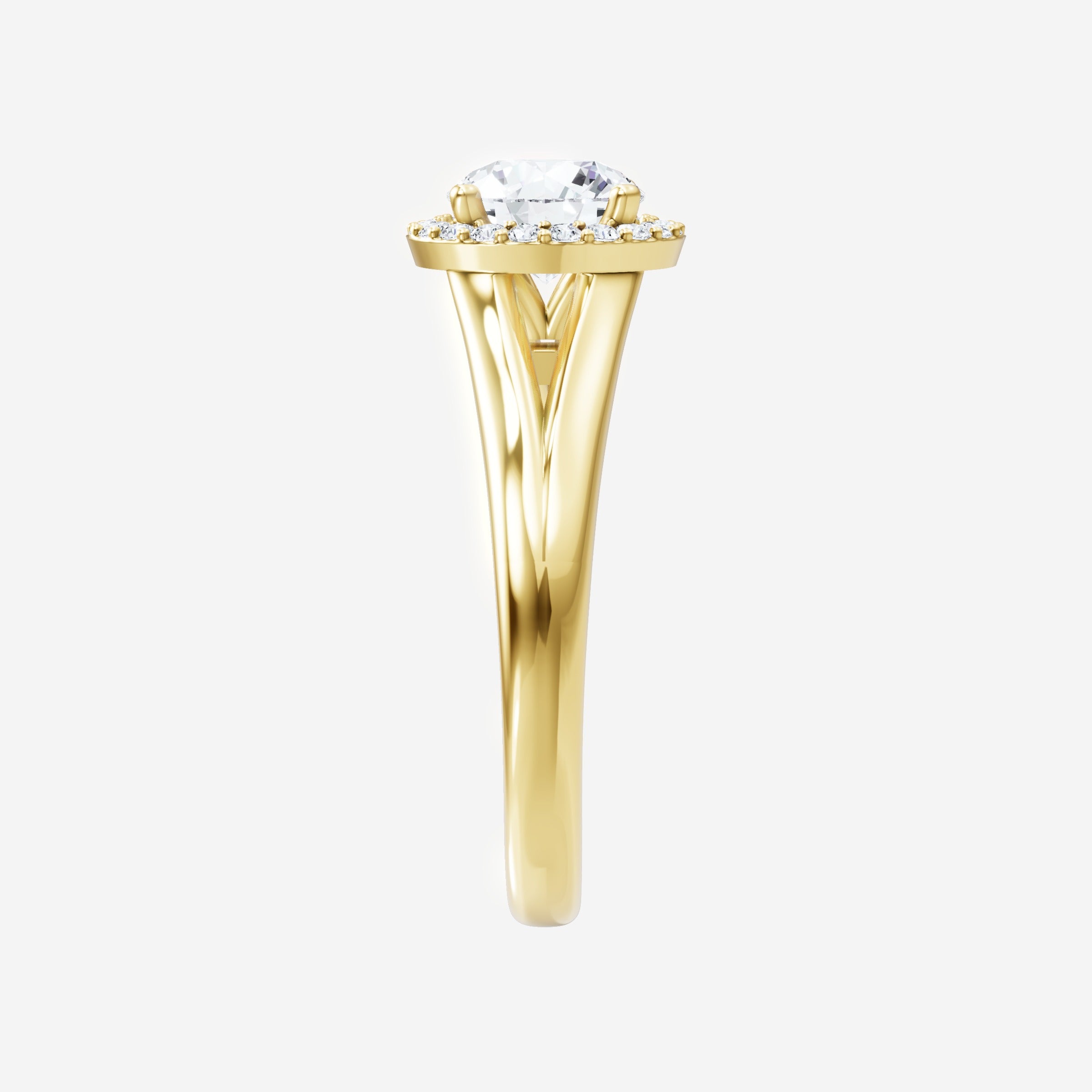 Round Shining Destiny Ring